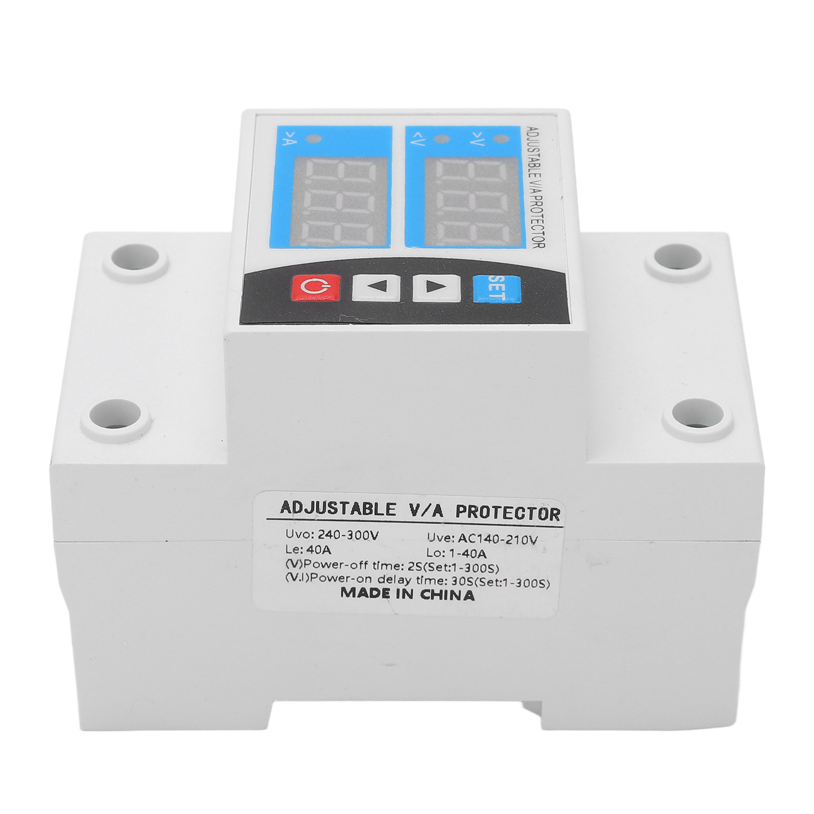 Über-/unterspannungsschutz Mit Digitalanzeige, Automatischem Rückstellrelais, 240–300 V, 40 A