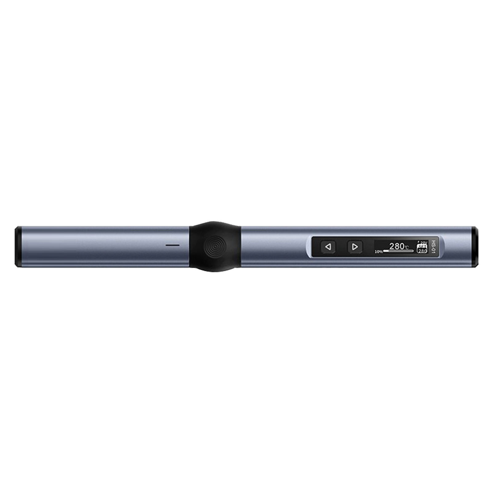 Tragbares Digitales Lötkolben-set Mit Ständer, Lötspitzen, Typ-c-kabel, Dc 9–24 V, Grau-blau