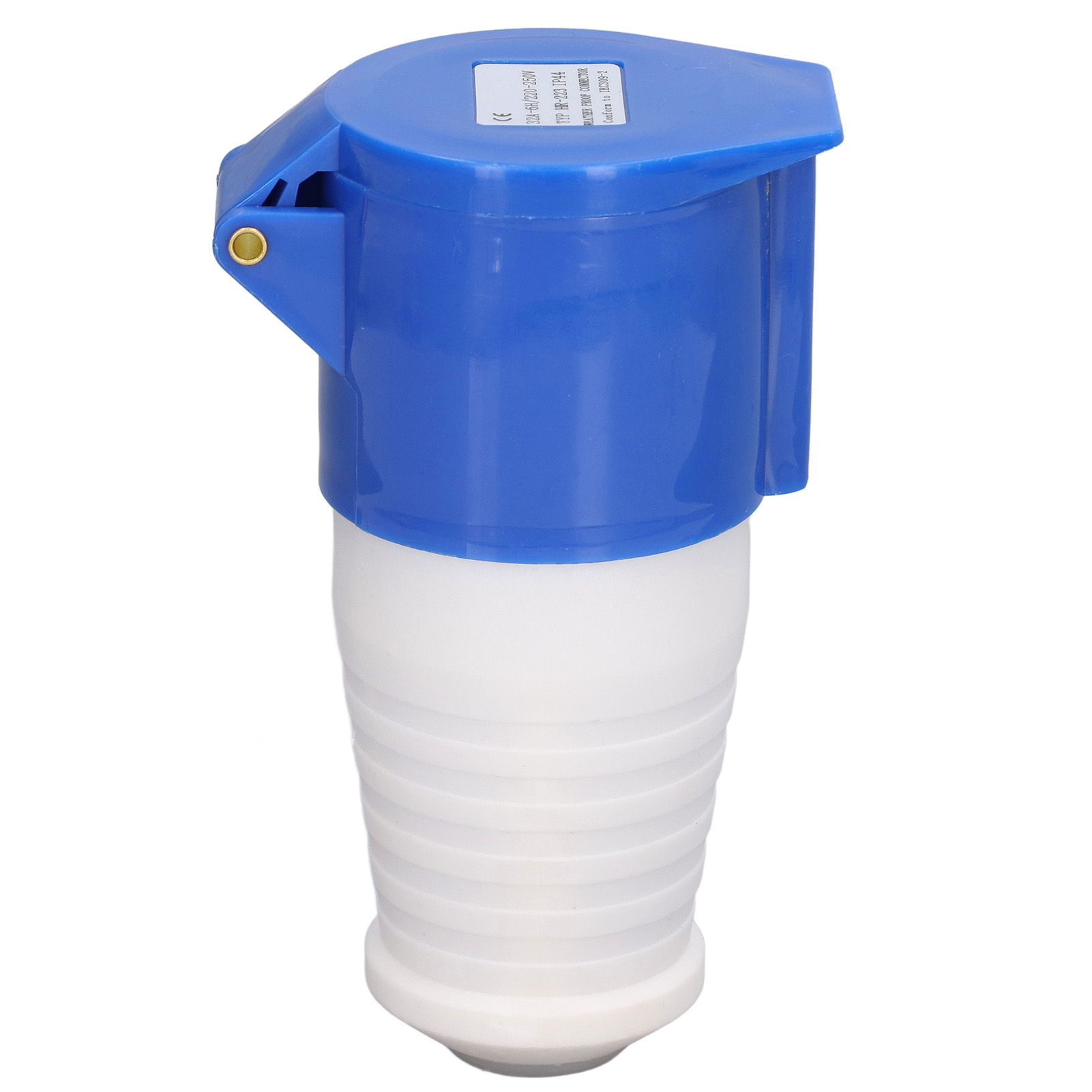 Industrieller 3-poliger Stecker, Schutzart Ip44, Wasserdicht, 32 A, Cee, 220–250 V, Blauer Stecker