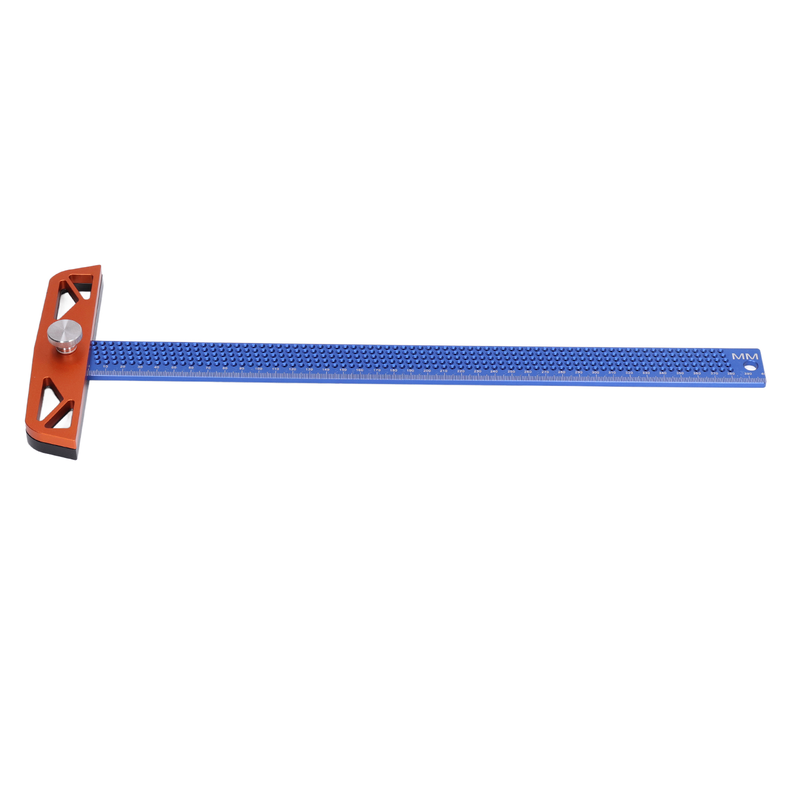 Aluminium-t-nut-lineal Mit 2 Brettern, 2 Längen, Blau, Verstellbar, Flexibel, Holzmarkierungswerkzeug, T-400 Mm