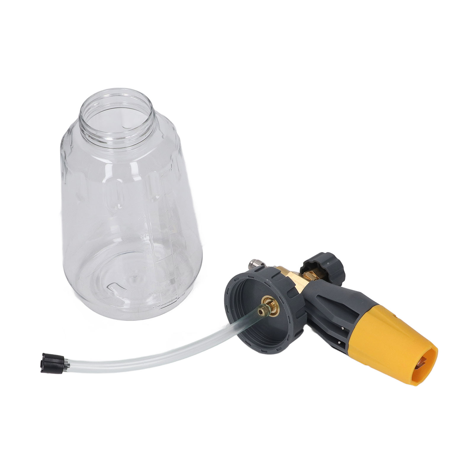 1-liter-schaumgenerator, 4000 Psi, Einstellbarer Hochdrucksprüher Mit 1/4-zoll-npt-schnellanschluss, Gelb