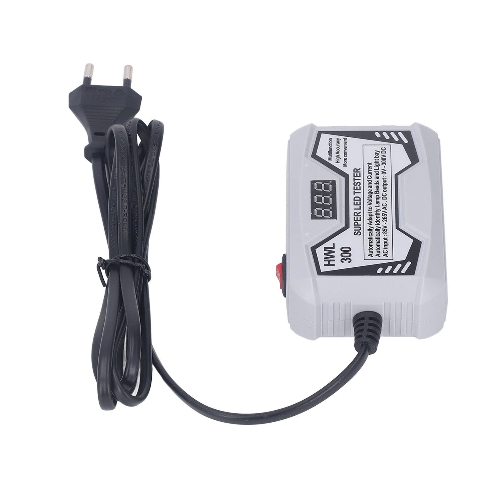 Superheller Led-tester Für Tv-hintergrundbeleuchtungsleisten – Fehlersuche, Überprüfung Der Grauen 85–265-v-eu-stecker