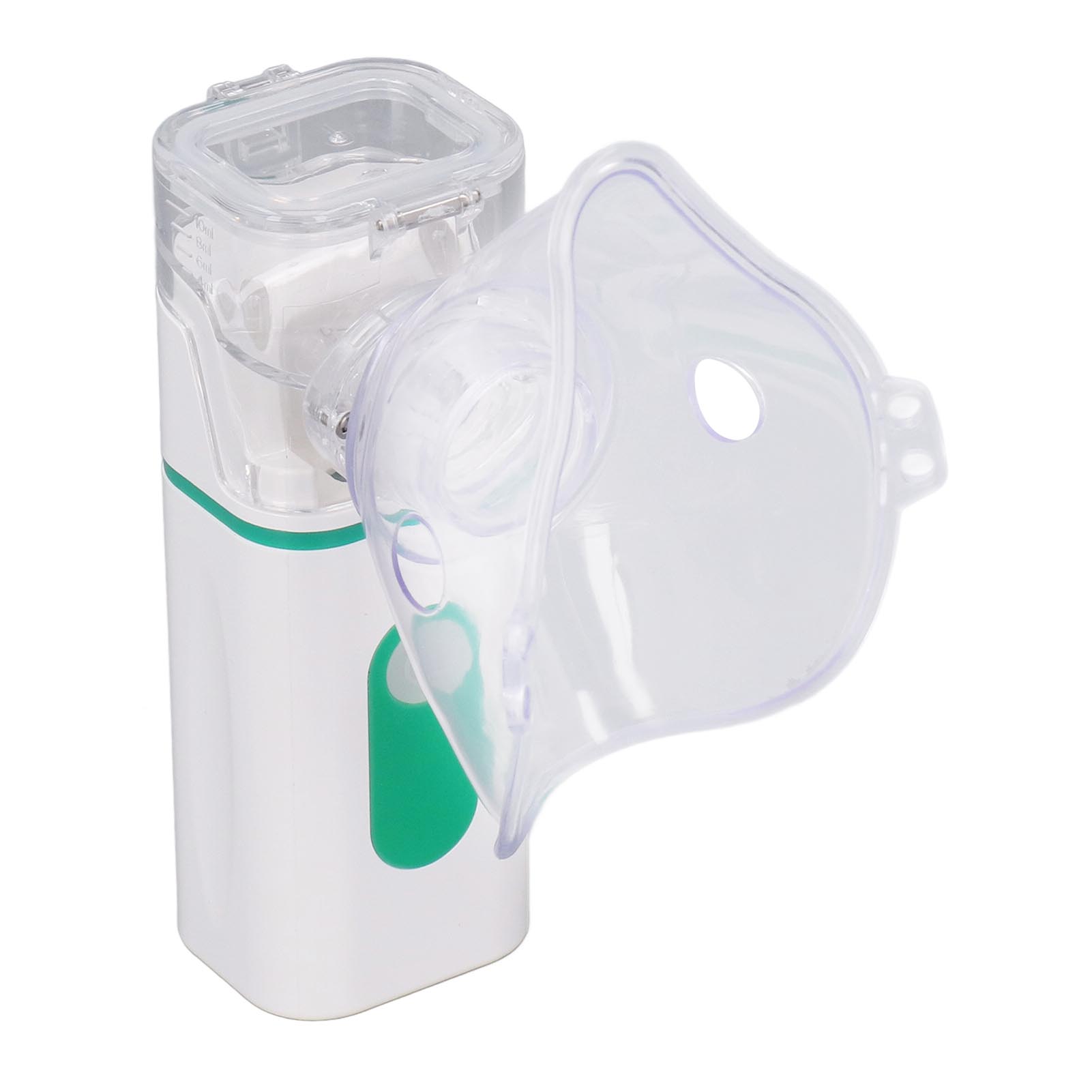 Tragbarer Mesh-vernebler, Handzerstäuber Für Die Inhalation Von Kühlem Nebel, Für Den Täglichen Gebrauch Und Auf Reisen, 1,5 W, Grün