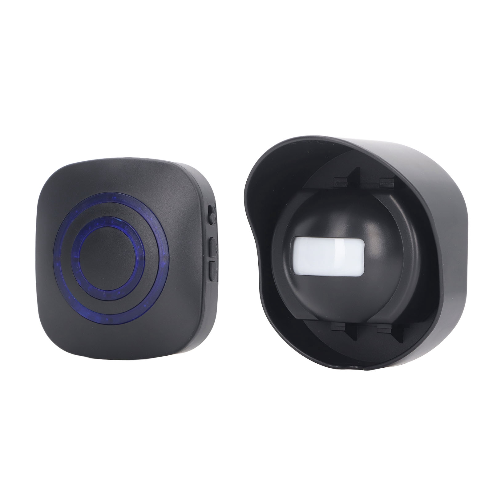 Kabellose, Wasserdichte Türklingel Mit 360°-drehung, Einstellbarer Lautstärke Und Musiksteuerung, Eu-stecker 110–240 V