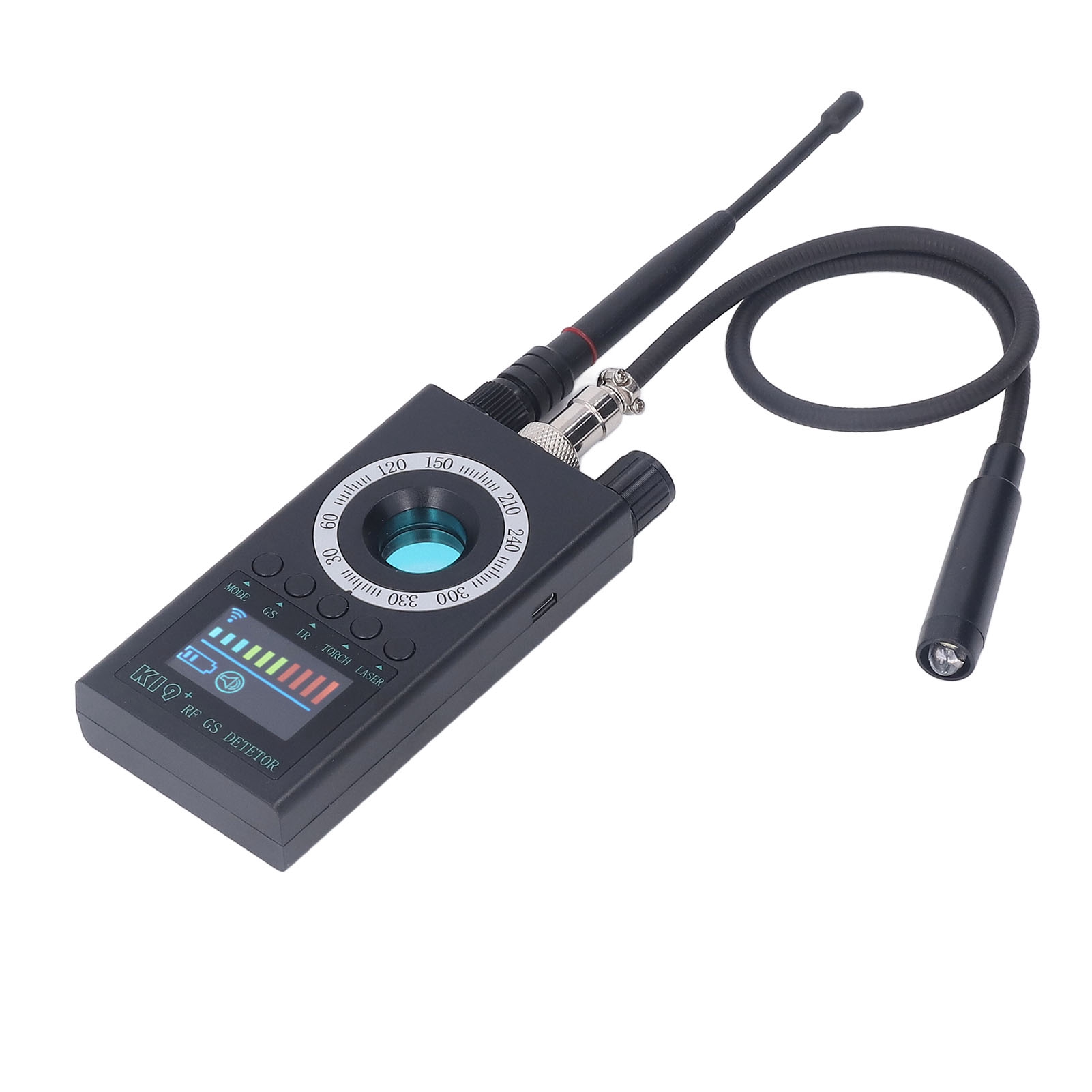 Drahtloser Signaldetektor, Infrarot-kameraortungsgerät, Hf-scanner, Anti-spionage-gps-monitor Mit Batterie