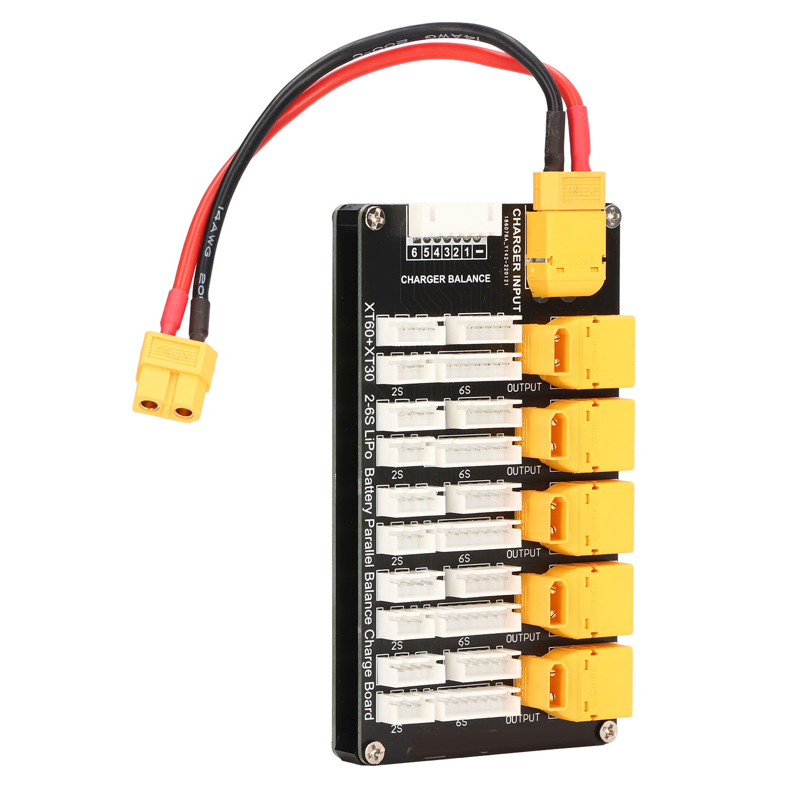 Xt30 Xt60 2-6s Parallel-lipo-akkuladegerät Für Imax B6, Dual-lithium-stecker
