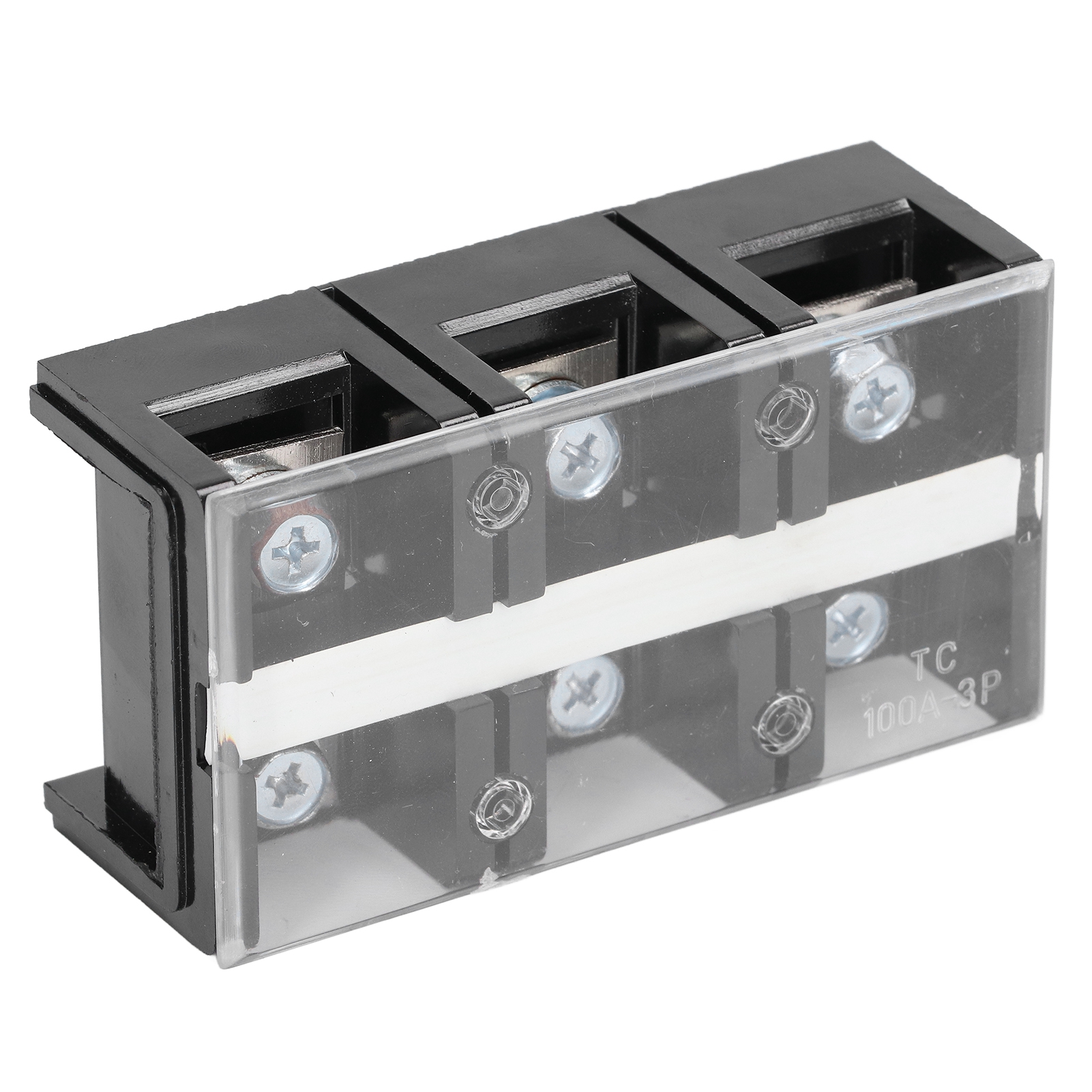 2-reihiger Klemmenblock, Schraubklemmenleiste Für Netzteile Mit Abdeckung, Ac600v 100atc-1003 (6 Kontaktpunkte)