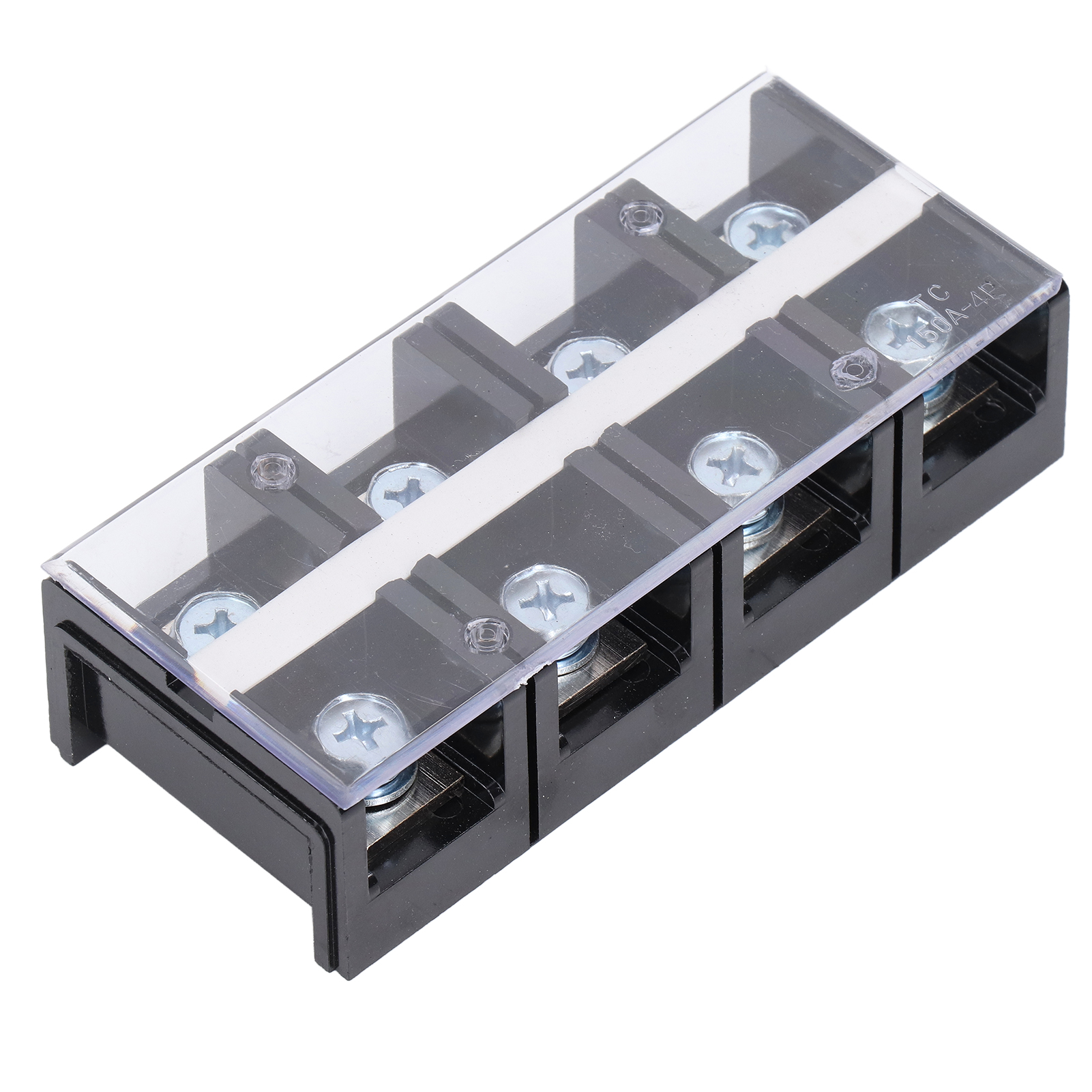 Doppelreihige Klemmenleiste, Stromverbinder, Kupferdraht, Klemmenleiste Mit Abdeckung, Ac600v Tc-1504, 8 Anschlusspunkte