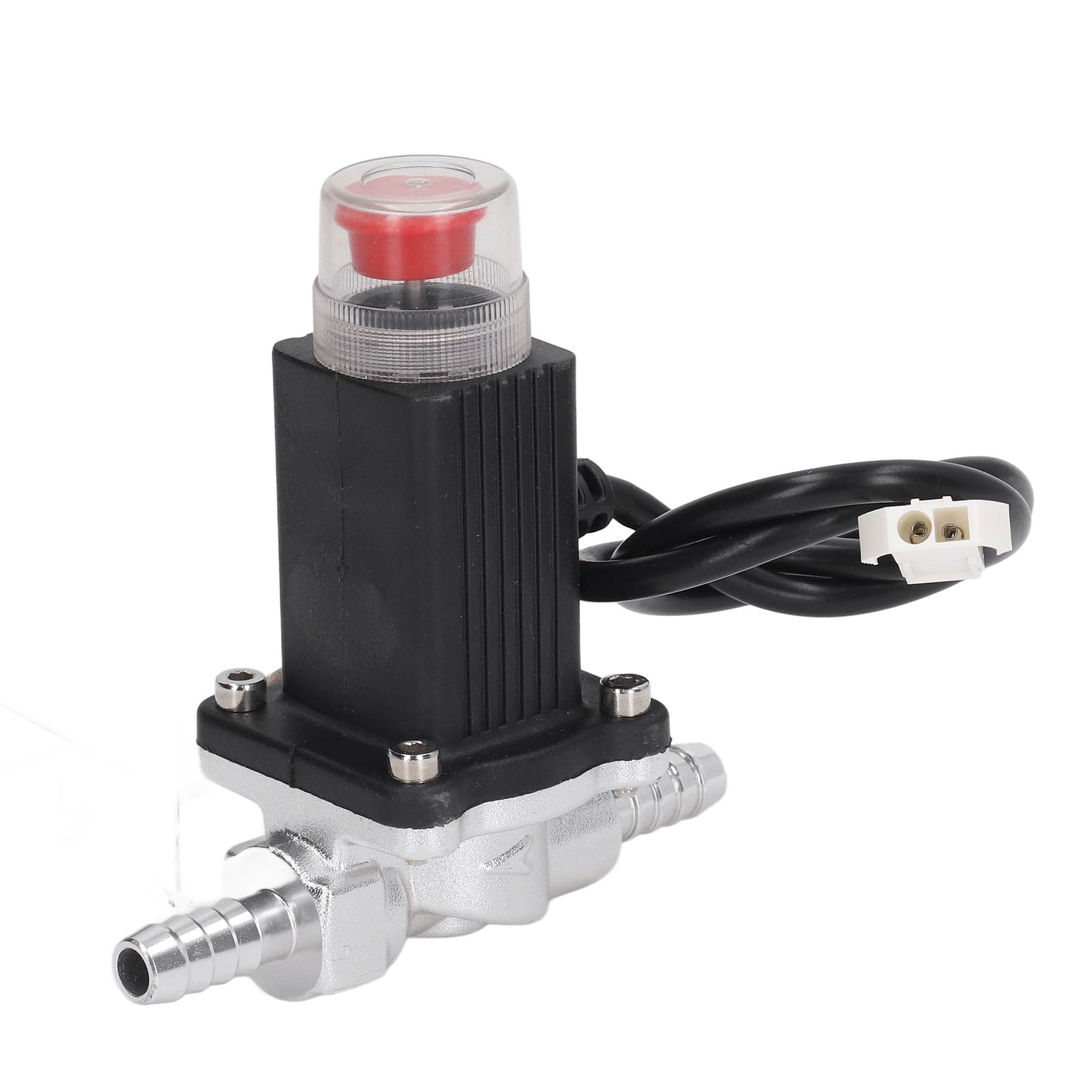 Gaslecksuchgerät Mit Akustischem Und Optischem Alarm, 12-v-gleichstrom-absperrventil, 90–240-v-wechselstromnetzteil Mit Eu-stecker, Sicherheitsset