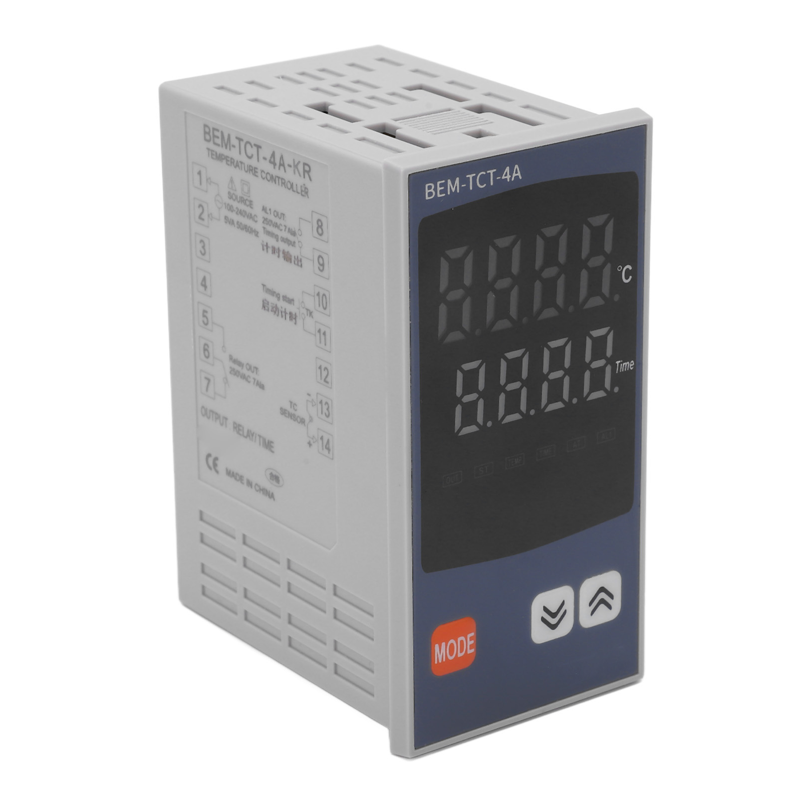 Berm Digitalthermostat Für Heizpressen, Digitaler Temperaturregler Mit Display, 100–240 V