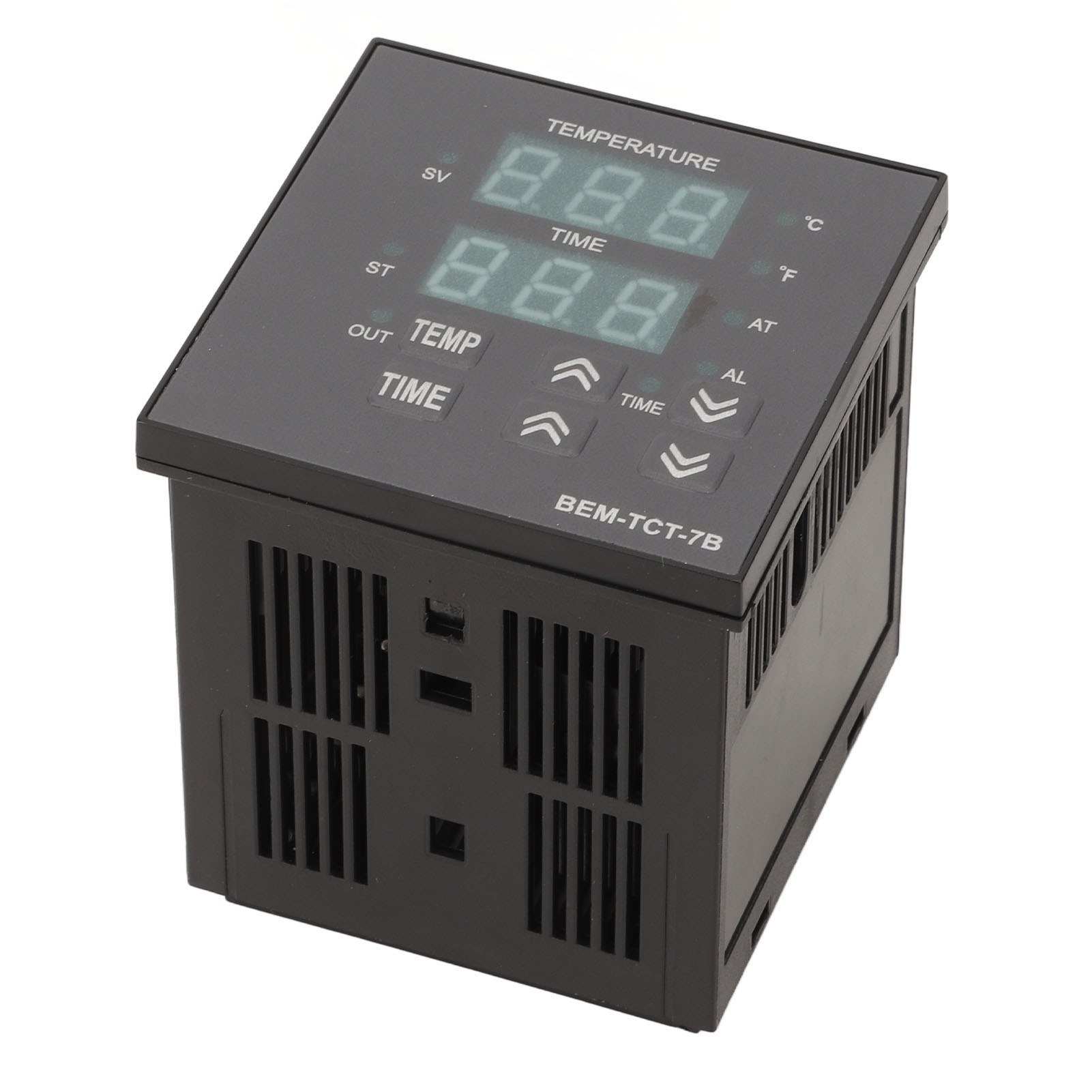 Digitaler Thermostat Mit Zeitanzeige, Temperaturregler Typ K Für Heizpressen, 100–240 V