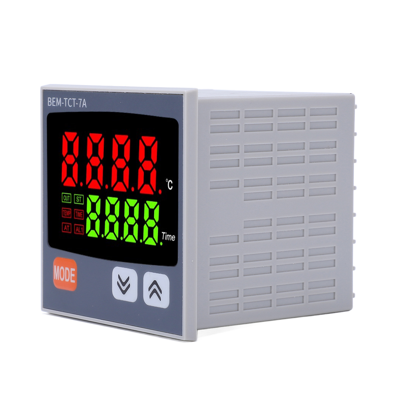 Digitales Thermostat Mit Digitalanzeige, Typ-k-eingang, Multifunktional Für Heizpressen, 100–240 V