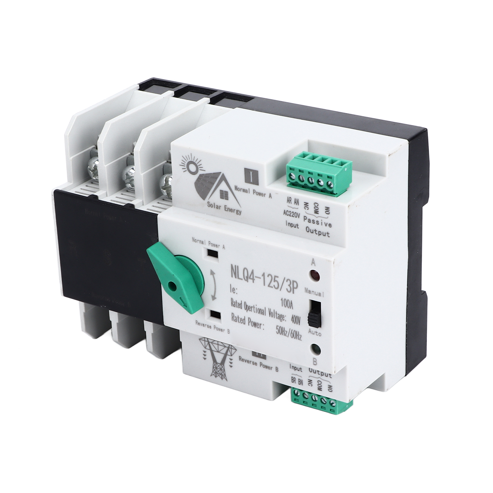 400v 100a Doppelstrom-umschalter