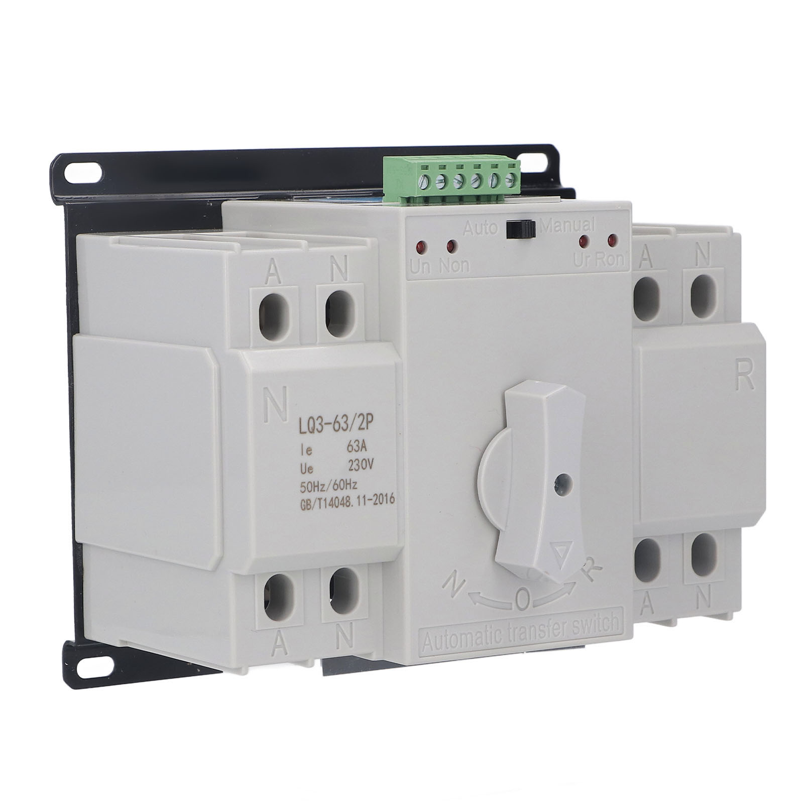 Automatischer Umschalter 230v 63a 2p Dual-stromquellen-wechselrichter Für Elektrische Geräte
