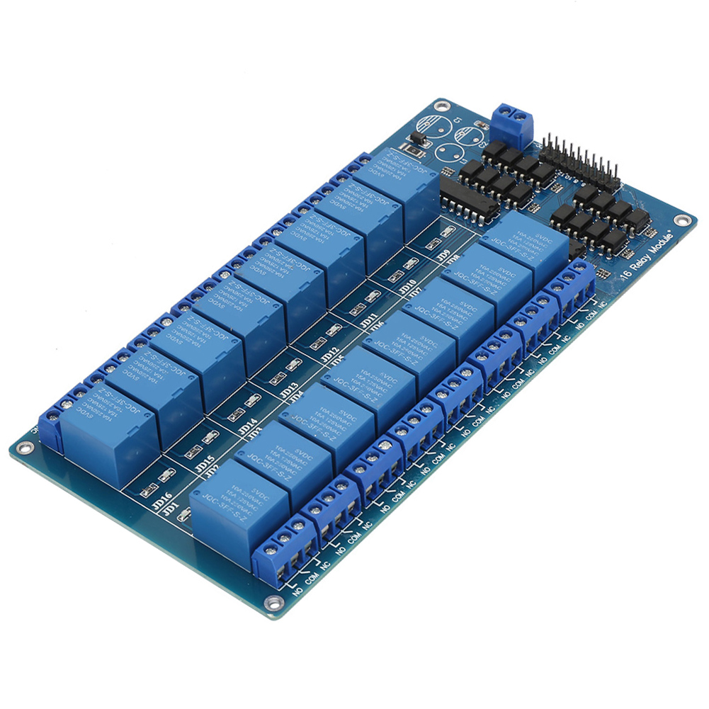 16-kanal-5v-relaismodul Mit Optokopplerschutz Für Mikrocontroller-steuerplatine