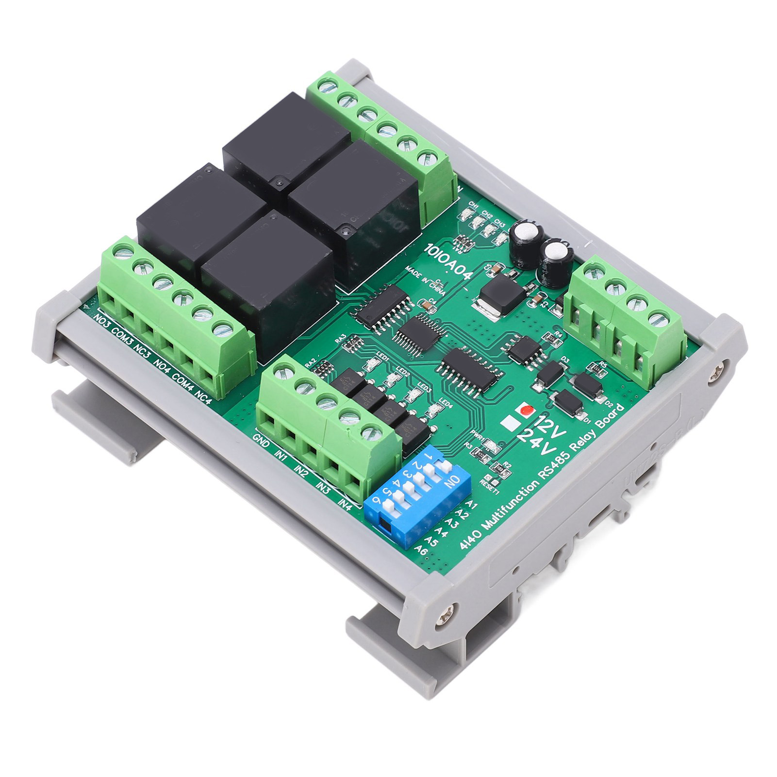 4-kanal-rs485-relaismodul-steuerplatine Mit Hardware-reset, 12 V Dc