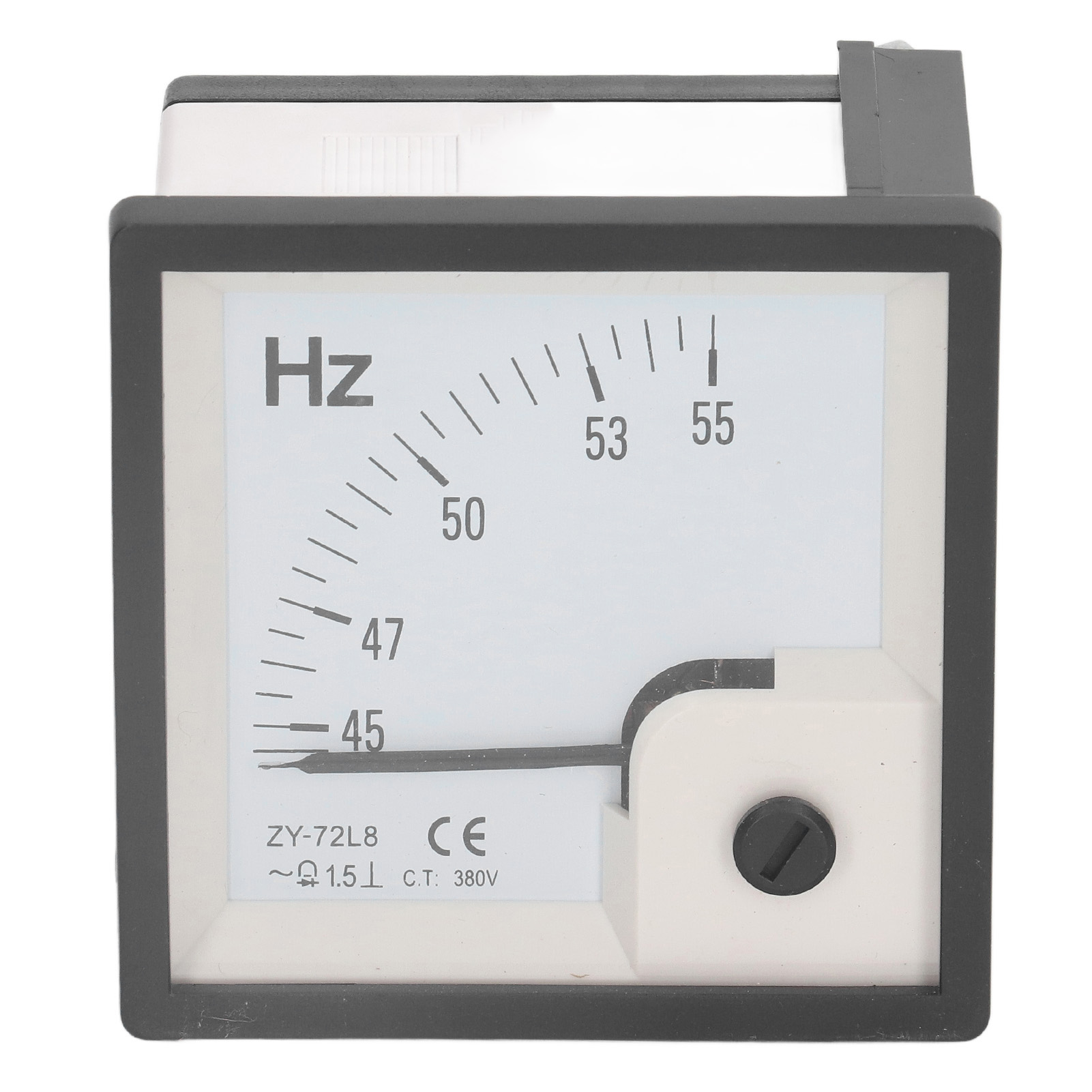 Wechselstrom-frequenzmesser 45–55 Hz, Genauigkeitsklasse 1,5, 72 X 72 Mm, Panel-tester, 380 V