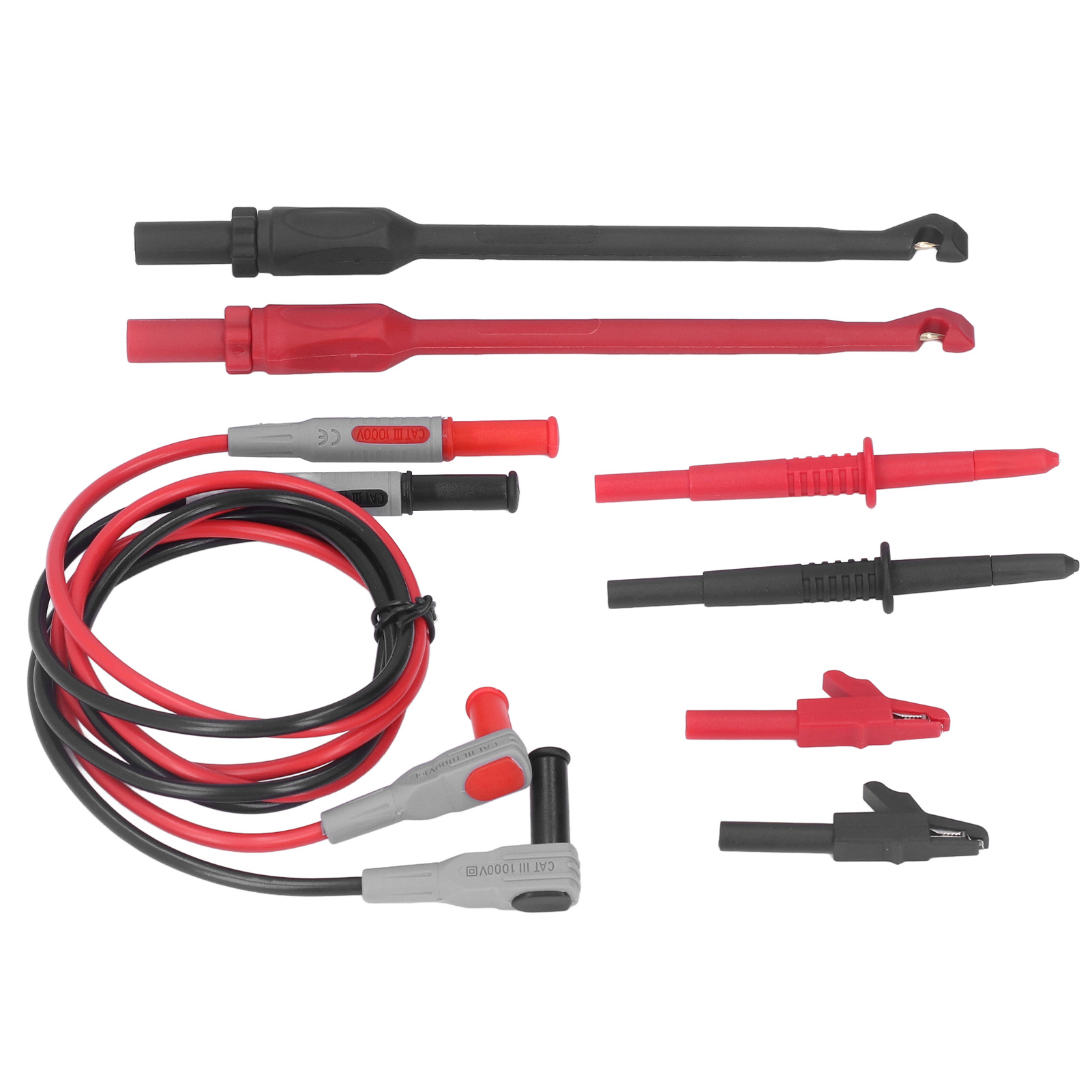Multimeter-messleitungen, Pvc-kupfer-sonden, Pa-sonden, Kfz-reparaturset Für Elektrische Diagnosezwecke