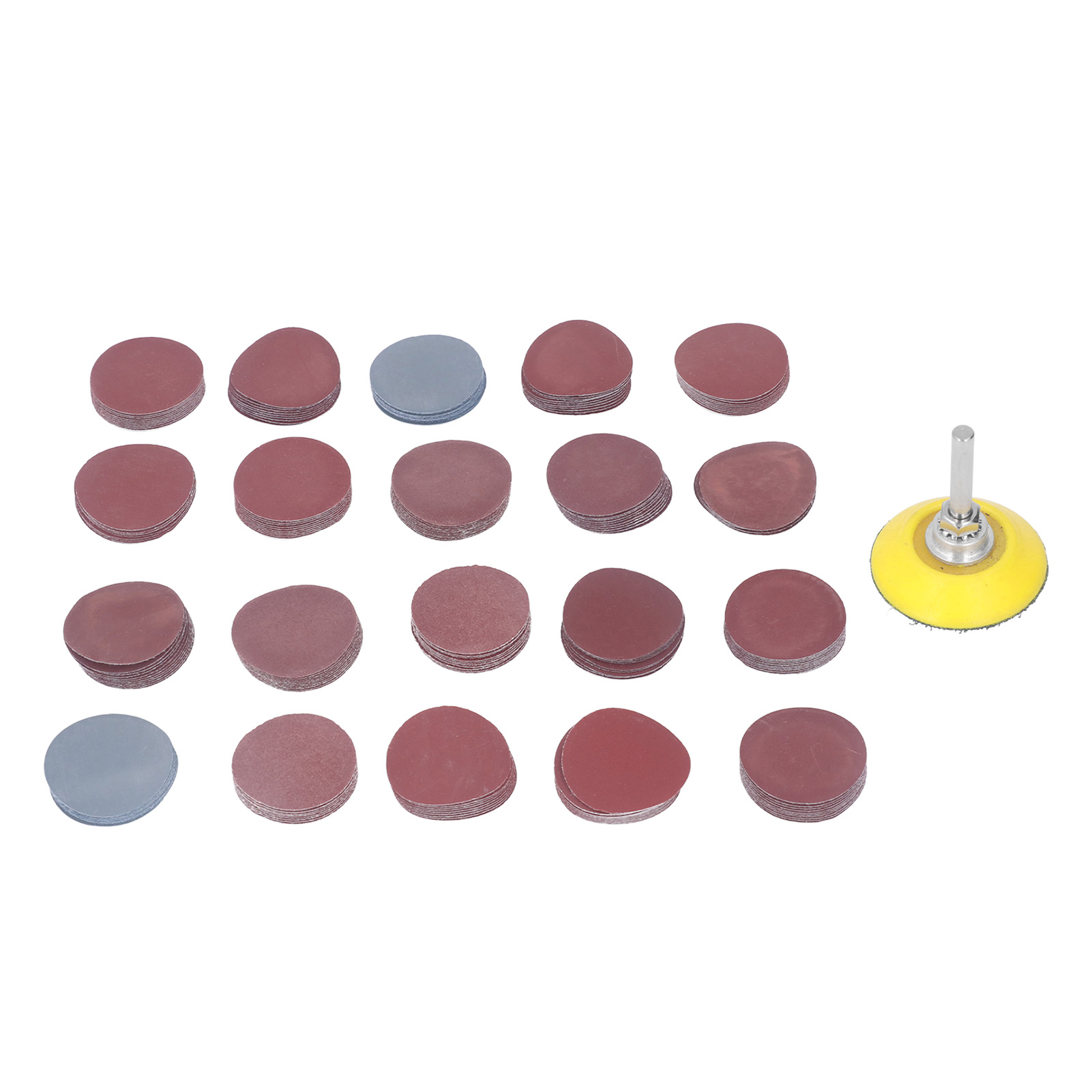Set Mit 203 Samt-schleifscheiben (50 Mm), Polierpad Mit Innengewinde, Schleifpapier Zum Schleifen Und Polieren