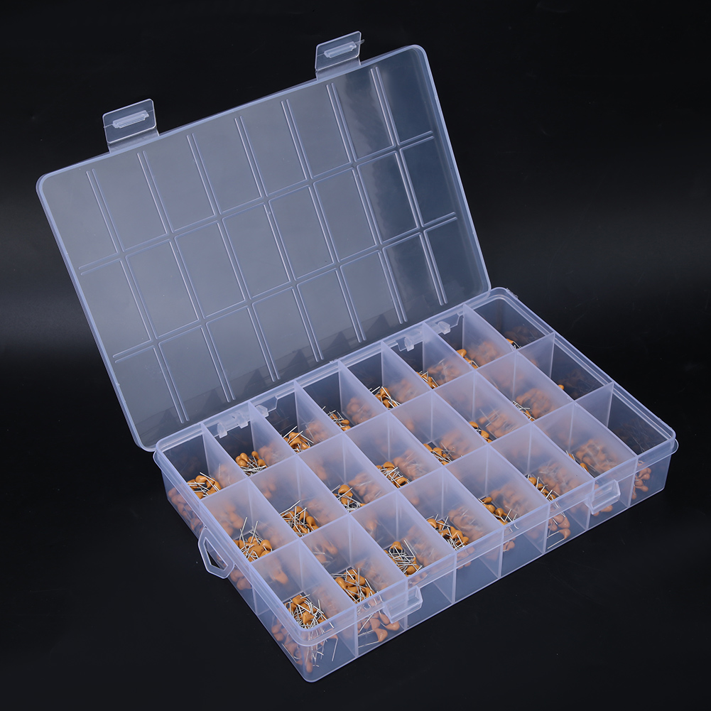 840-teiliges Set, 24 Werte, Monolithische Mehrschicht-keramikkondensatoren Von 0,1 Μf Bis 47 Nf, Sortiment
