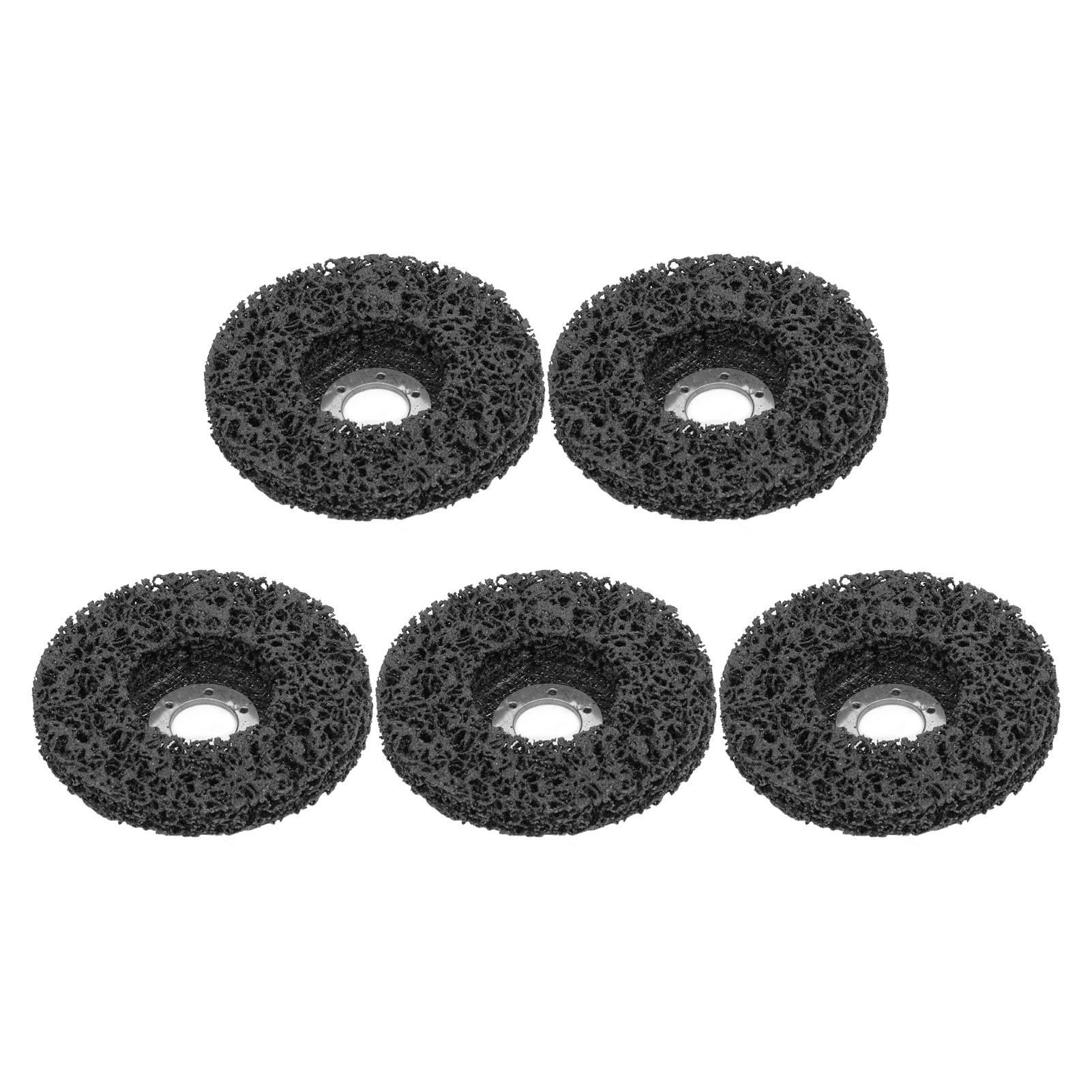 5-teiliges Set Aus 115-mm-hochleistungs-lamellenscheiben, Wasser- Und Ölbeständigen Schleifscheiben Für Winkelschleifer, Reinigungsscheiben