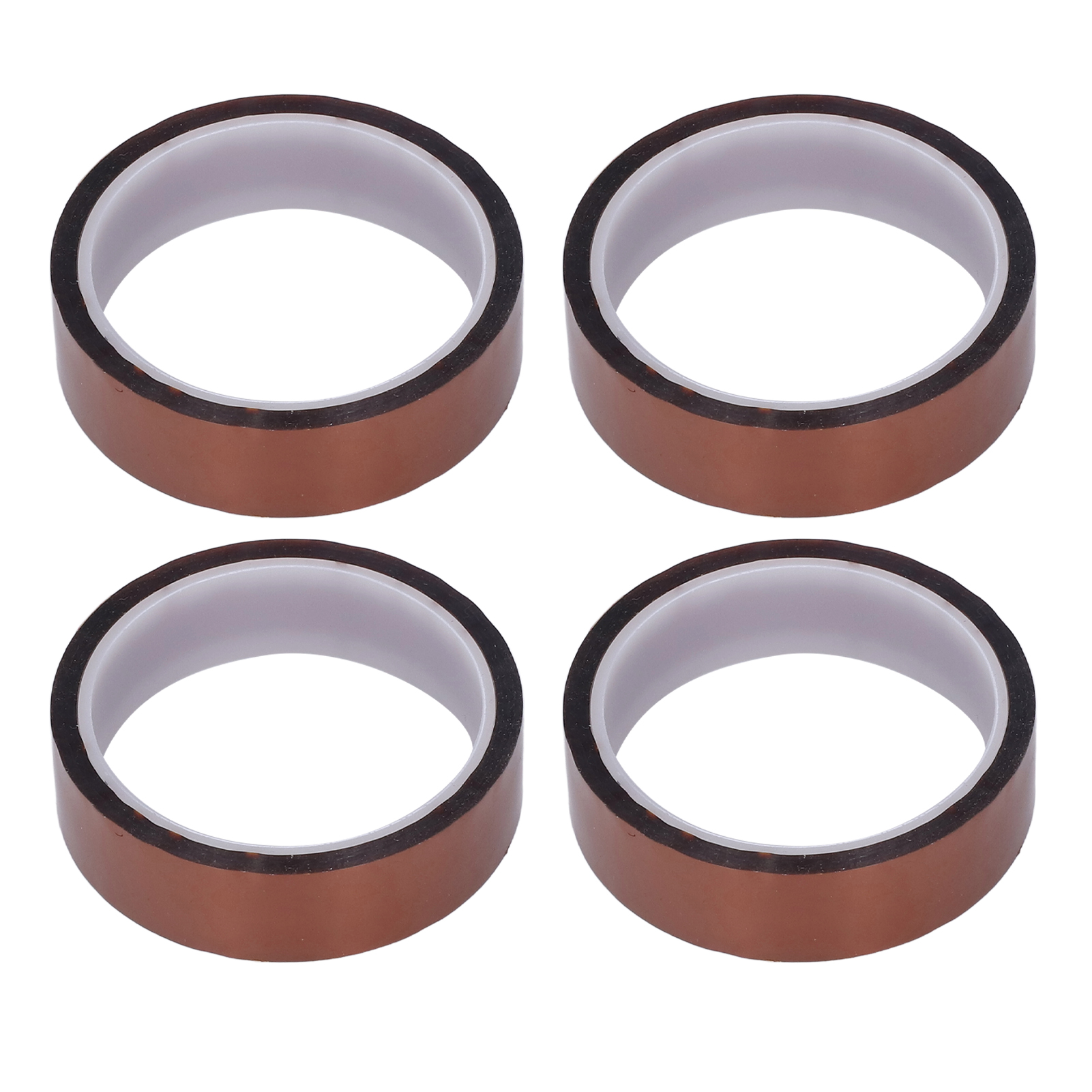 Packung Mit 4 Antistatischen Polyimid-klebebändern, Hochtemperaturbeständig, Wärmeisolierend, 25 Mm (1 Zoll) Breit