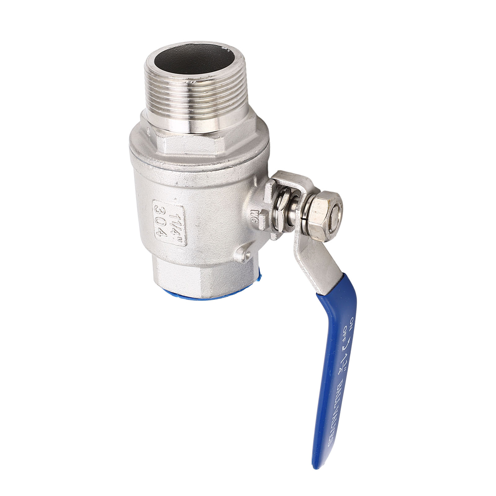 1-1/4" Dn32 Kugelhahn Mit Gewinde, Nenndruck 1000 Wog, Npt-außen-/innengewinde, Industriekugelhahn