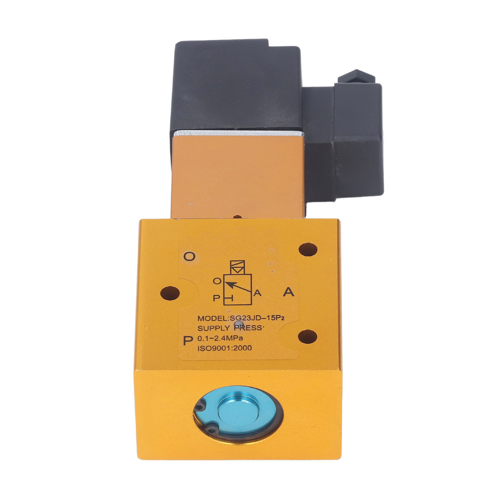 3-wege-magnetventil G1/2 Mit 2 Positionen, Externer Führung, Hochdruck, Richtungssperrventil, Für Die Produktion, 220 V Wechselstrom