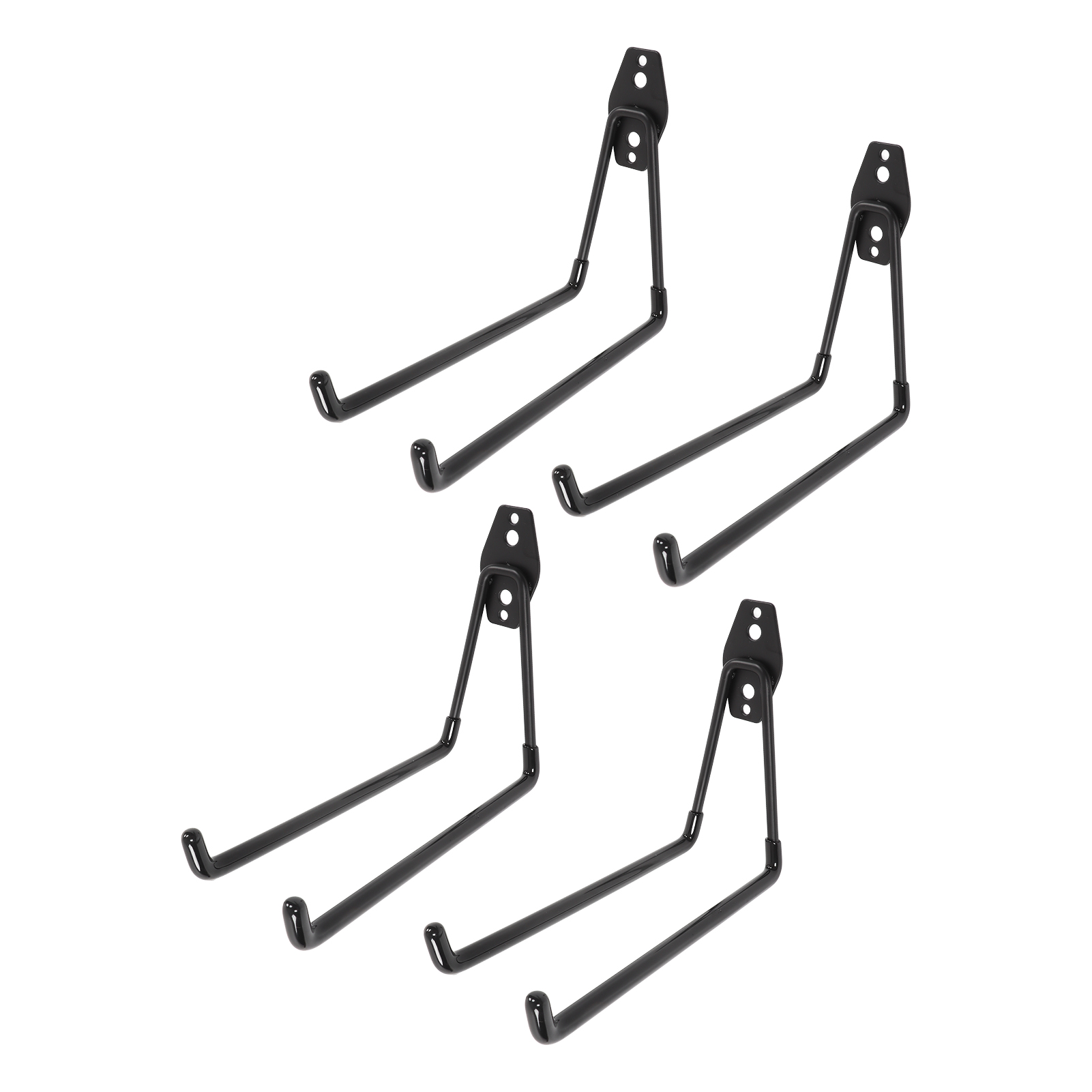 Set Mit 4 Wandhaken Für Die Garage, Wandregal Mit 2 Verlängerungskabeln