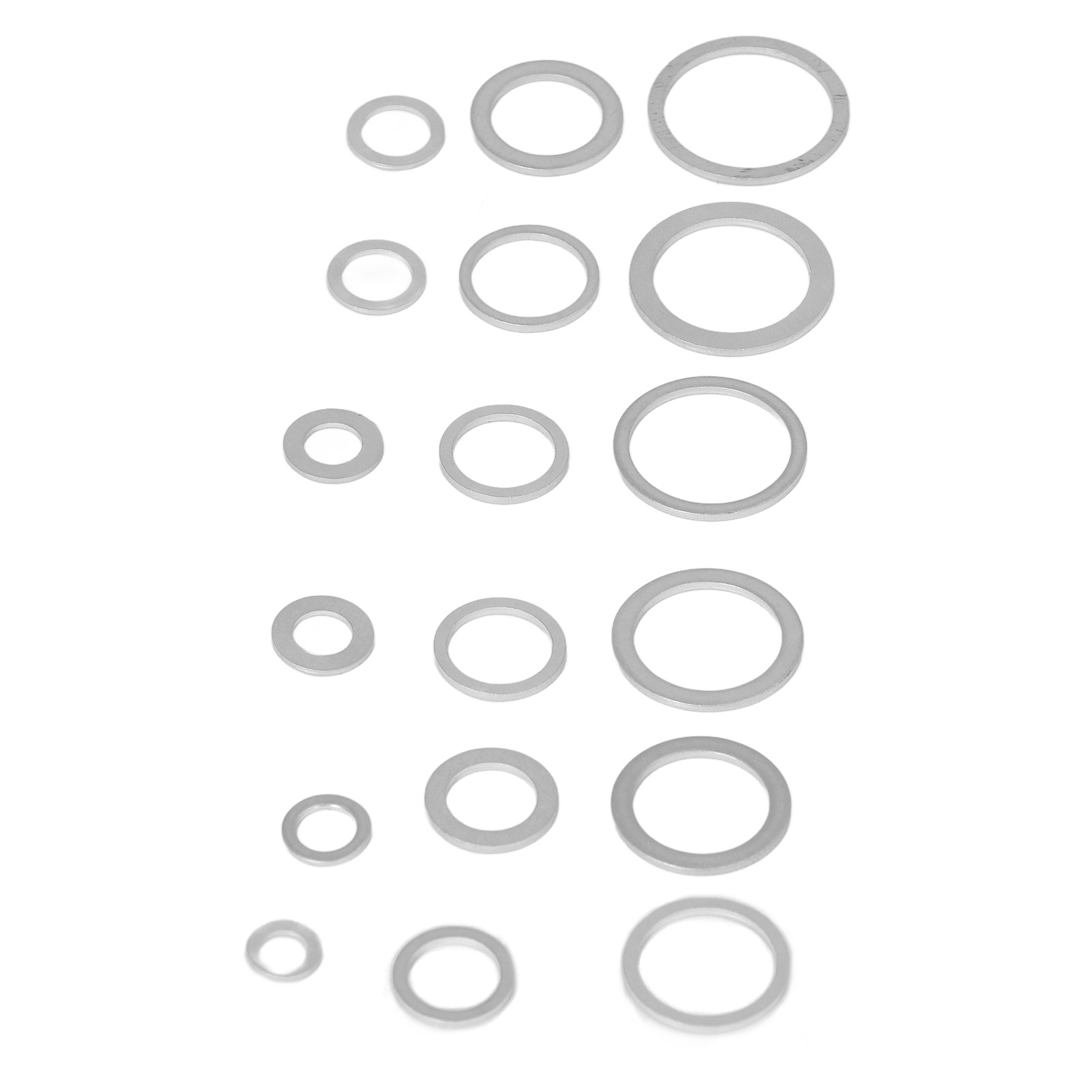 540-teiliges Set Aus Korrosionsbeständigen O-ringen Und Unterlegscheiben Aus Aluminiumlegierung Für Die Automobilabdichtung