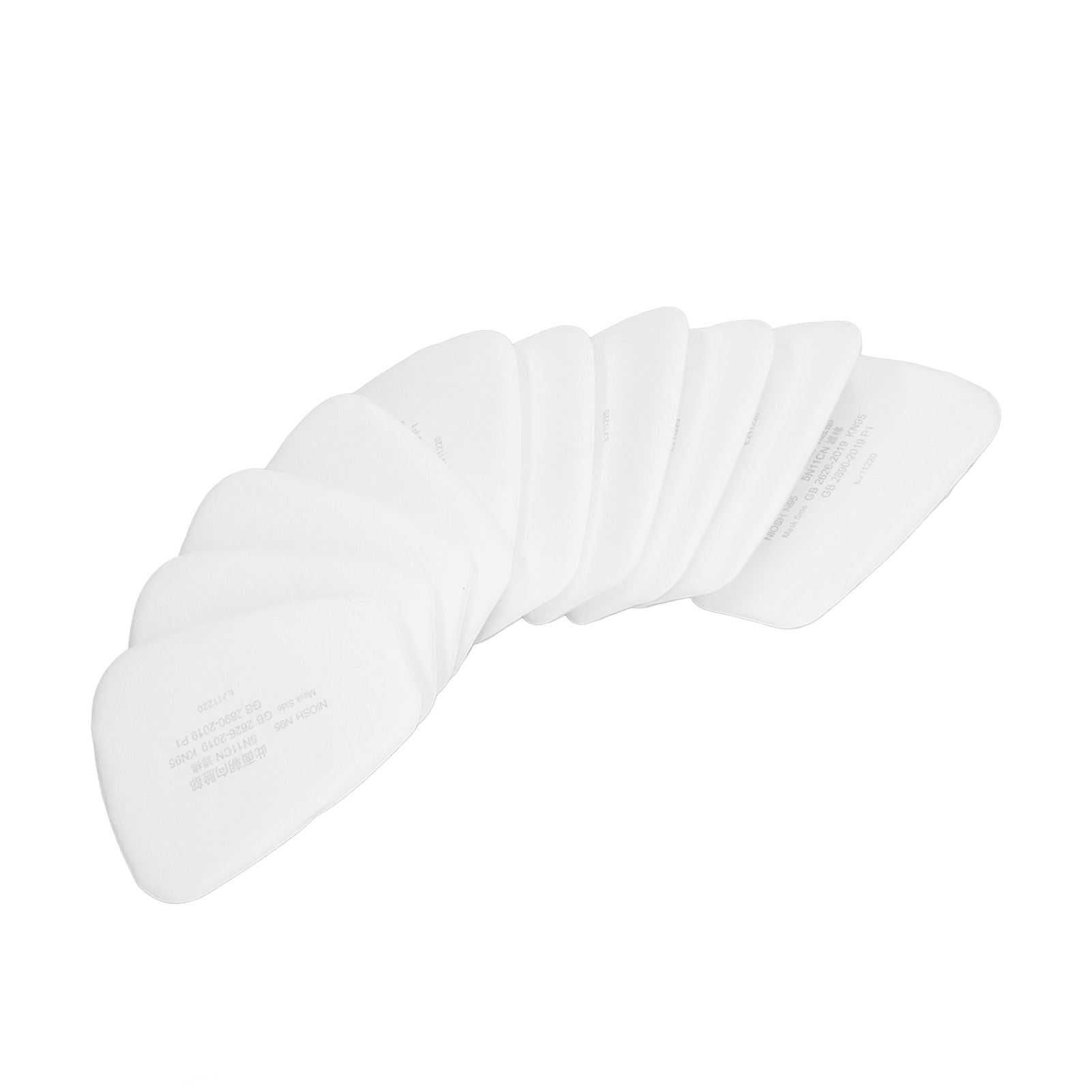 Packung Mit 50 Mehrlagigen 5n11cn-partikelfiltern, Ersatz Für Die Maske 6100