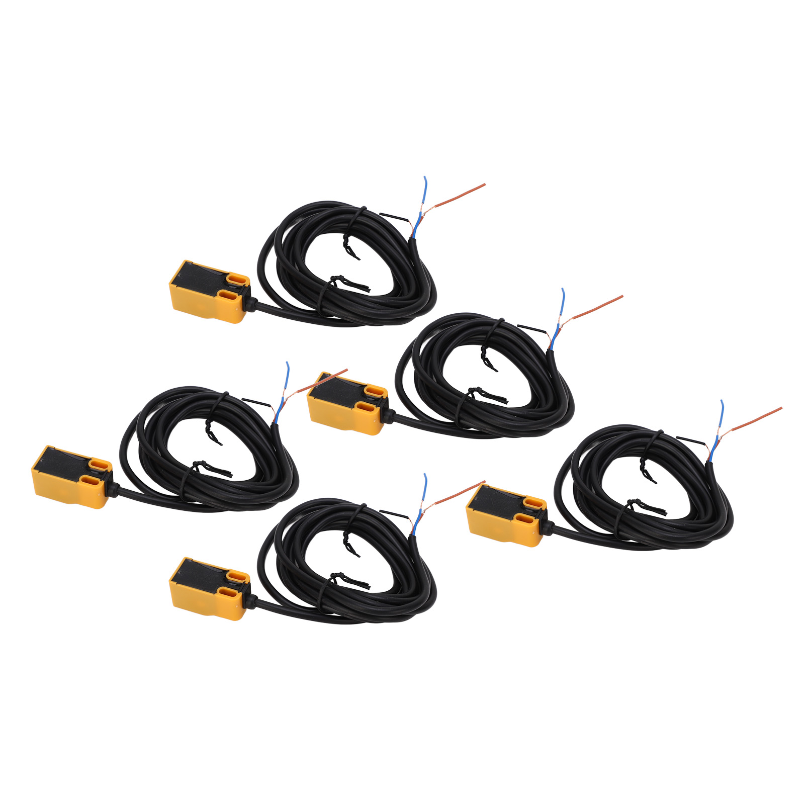 5-teiliger Induktiver Näherungssensor Ip65 Npn, Hochfrequenz-abs-gehäuse, Dc10-30v-erkennungsschalter