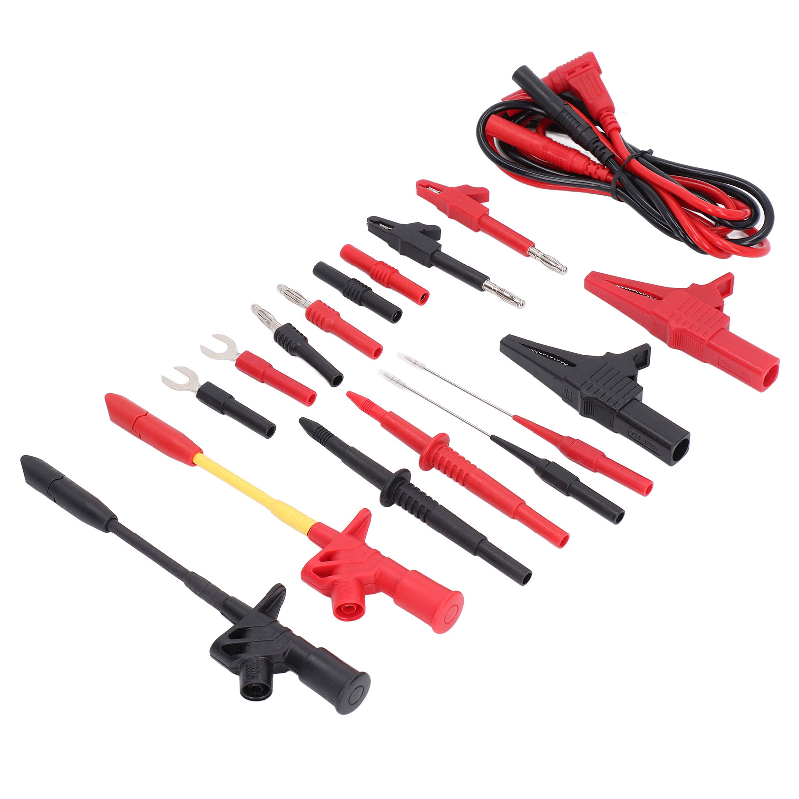 Satz Krokodilklemmen Und Messspitzen Für Multimeter, Bananenstecker, Wartungsset