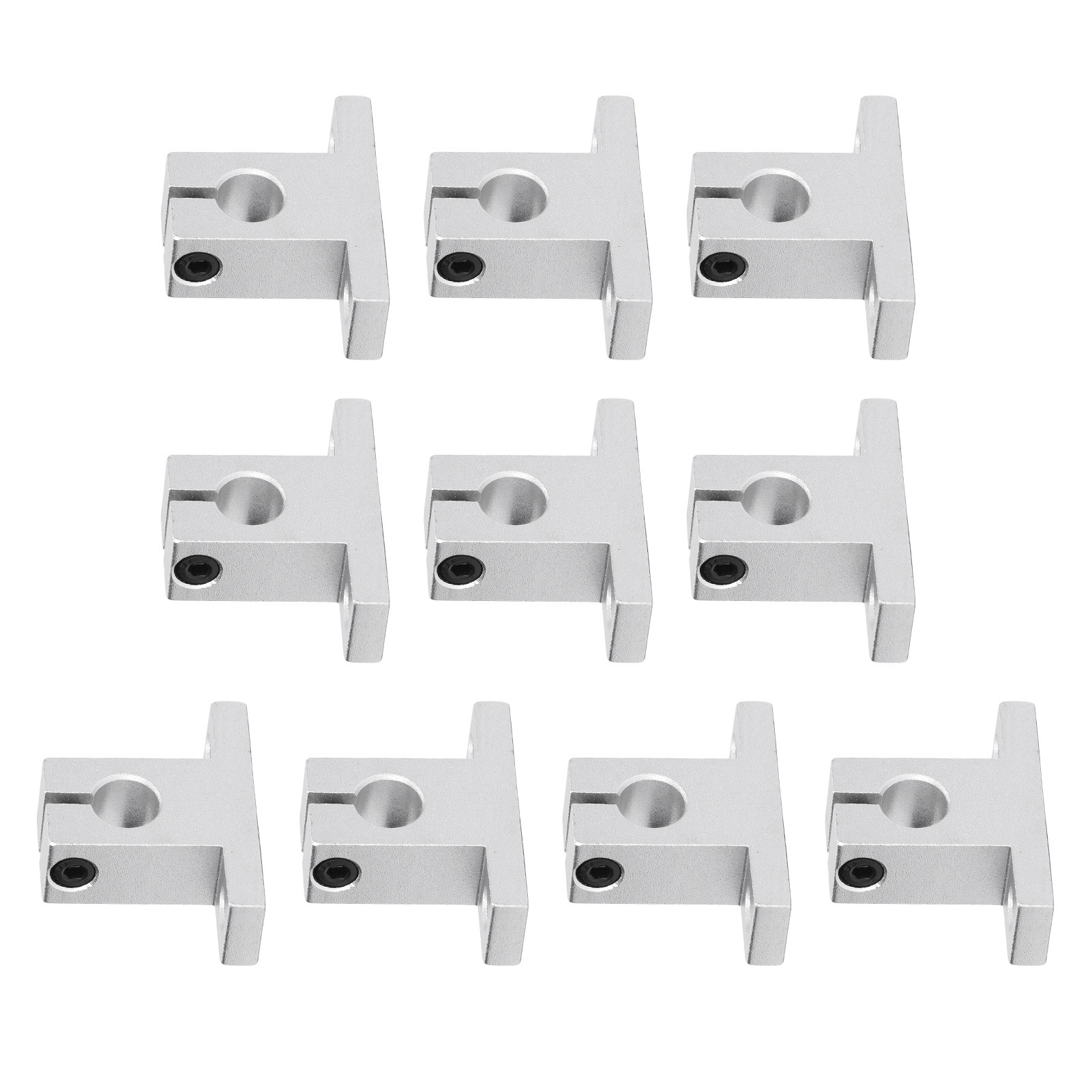 10-teilige Linearführung, Halterung Aus Aluminiumlegierung, Hohe Tragfähigkeit, Leichtgängige Führungsstange