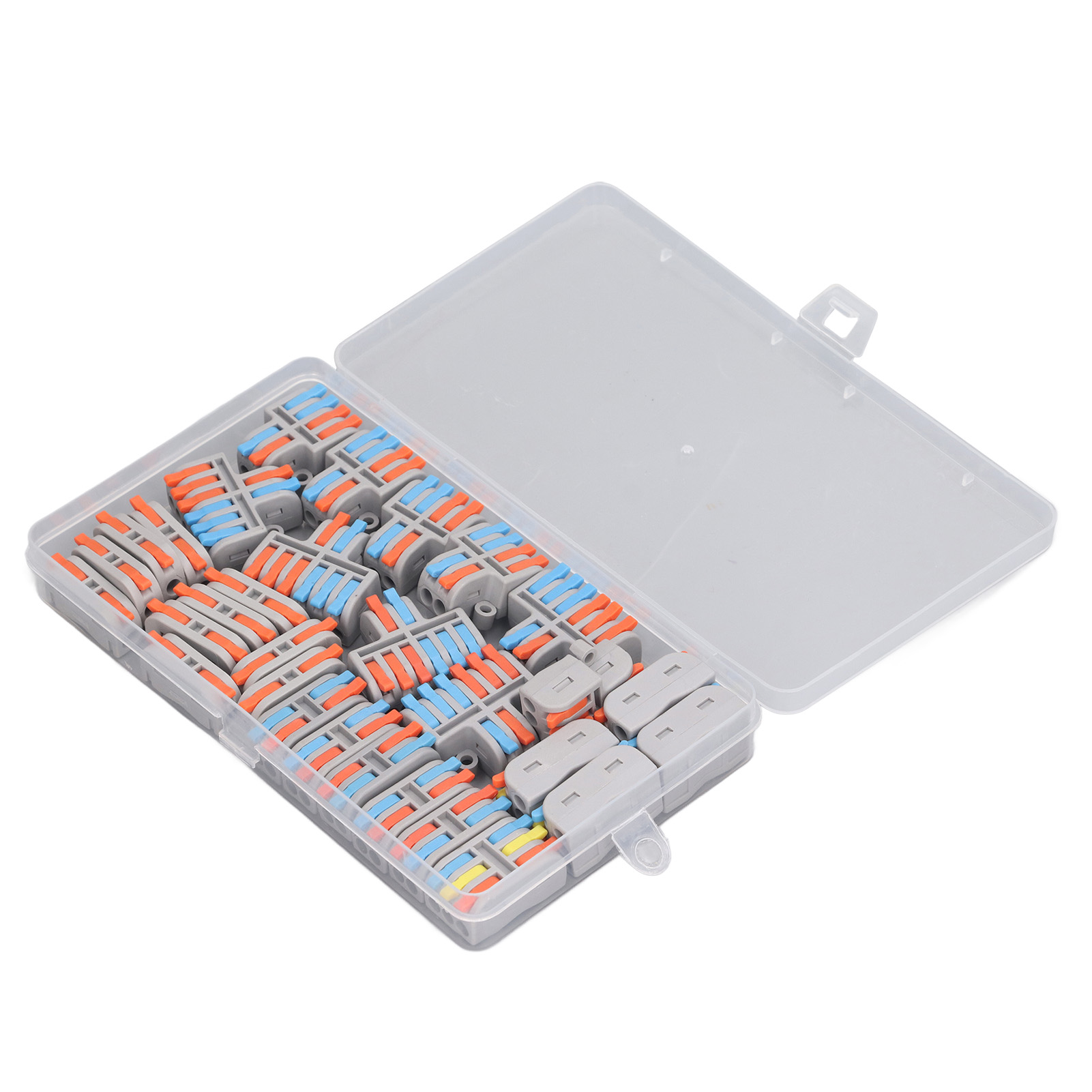 30-teiliger Hebeldrahtverbinder, 5 Typen, Für Leiter Von 28-12 Awg, Lötfreie Schnellverbindung.