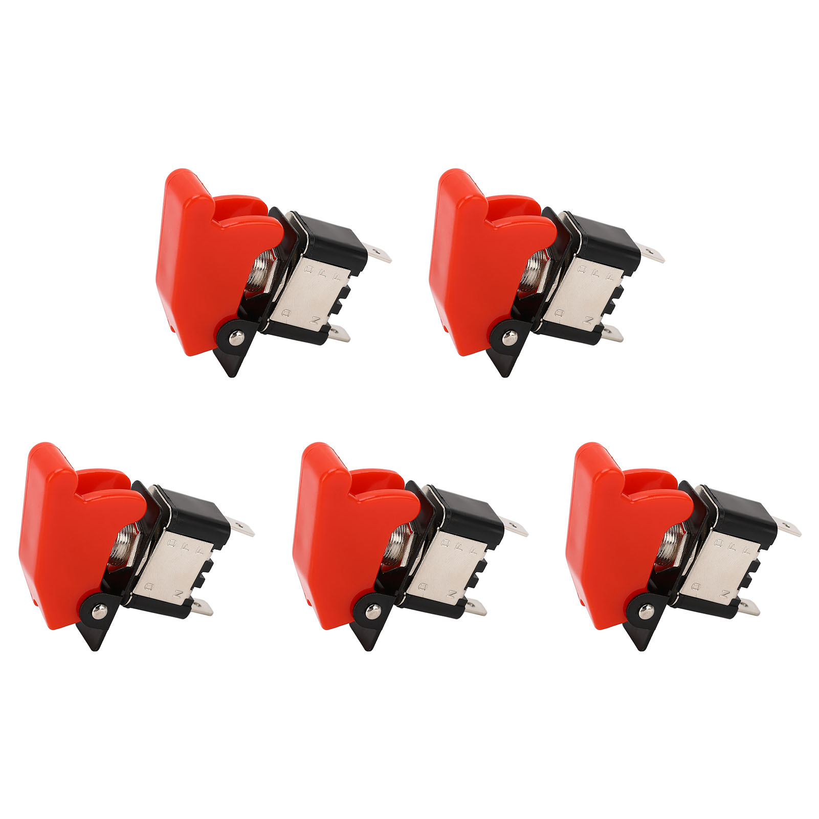 12v Dc 25a 2-poliger Wasserdichter Wippschalter, 5er-pack Für Boote Und Fahrzeuge