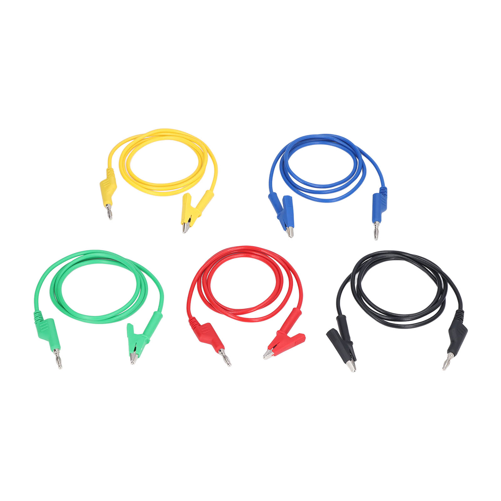 2er-pack Leichte 4-mm-bananenstecker-messleitungen Für Elektrische Messungen 20 A/3000 V