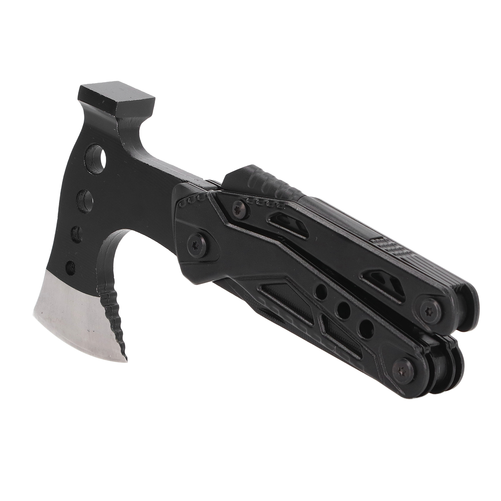 Mini-klappwerkzeug: Axt, Hammer, Messer, Zange Aus Edelstahl Für Outdoor-camping