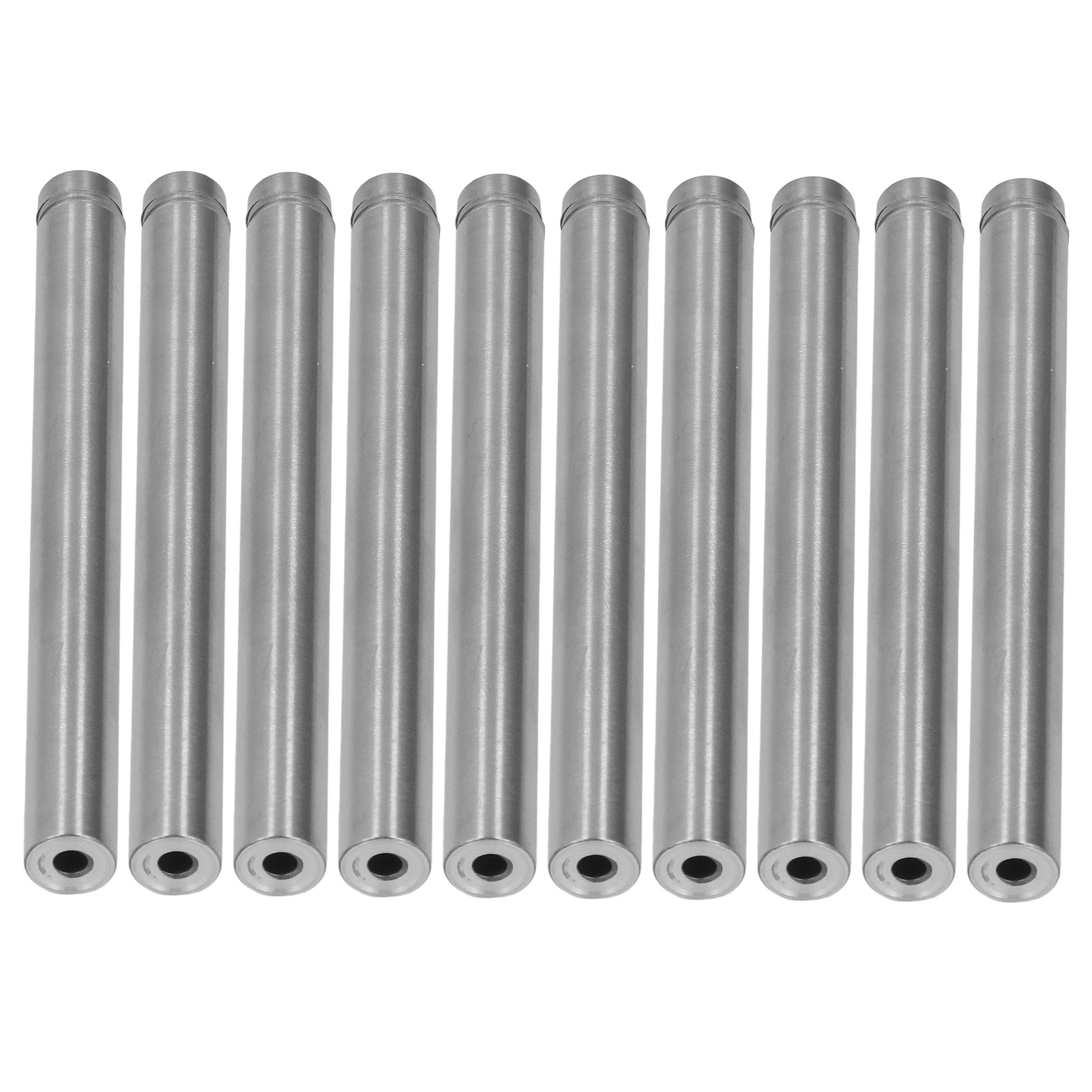 Packung Mit 12 Edelstahl-abstandsschrauben Zur Befestigung Von Werbeschildern, Schildernägeln Und Wandbefestigungsschrauben (12 X 120 Mm)