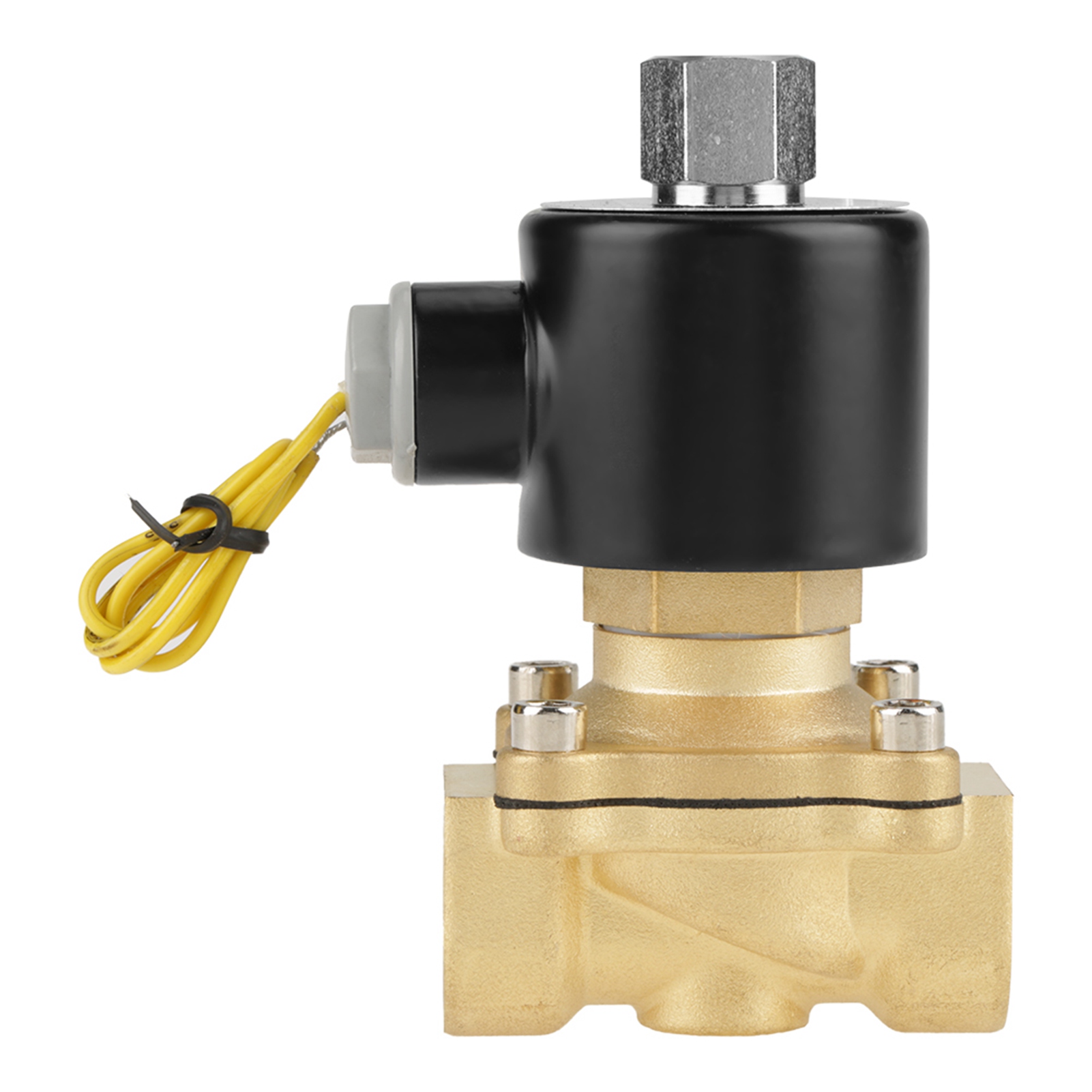 12v Dc G3/4" Messing-magnetventil, Normalerweise Offen (n/o), Für Wasser Und Luft