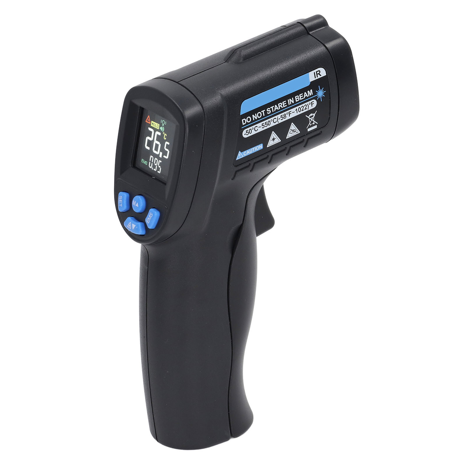 Hochpräzises, Tragbares Infrarot-thermometer, Berührungsloses Digitales Temperaturmessgerät, Ir-laserpistole Für Die Küche