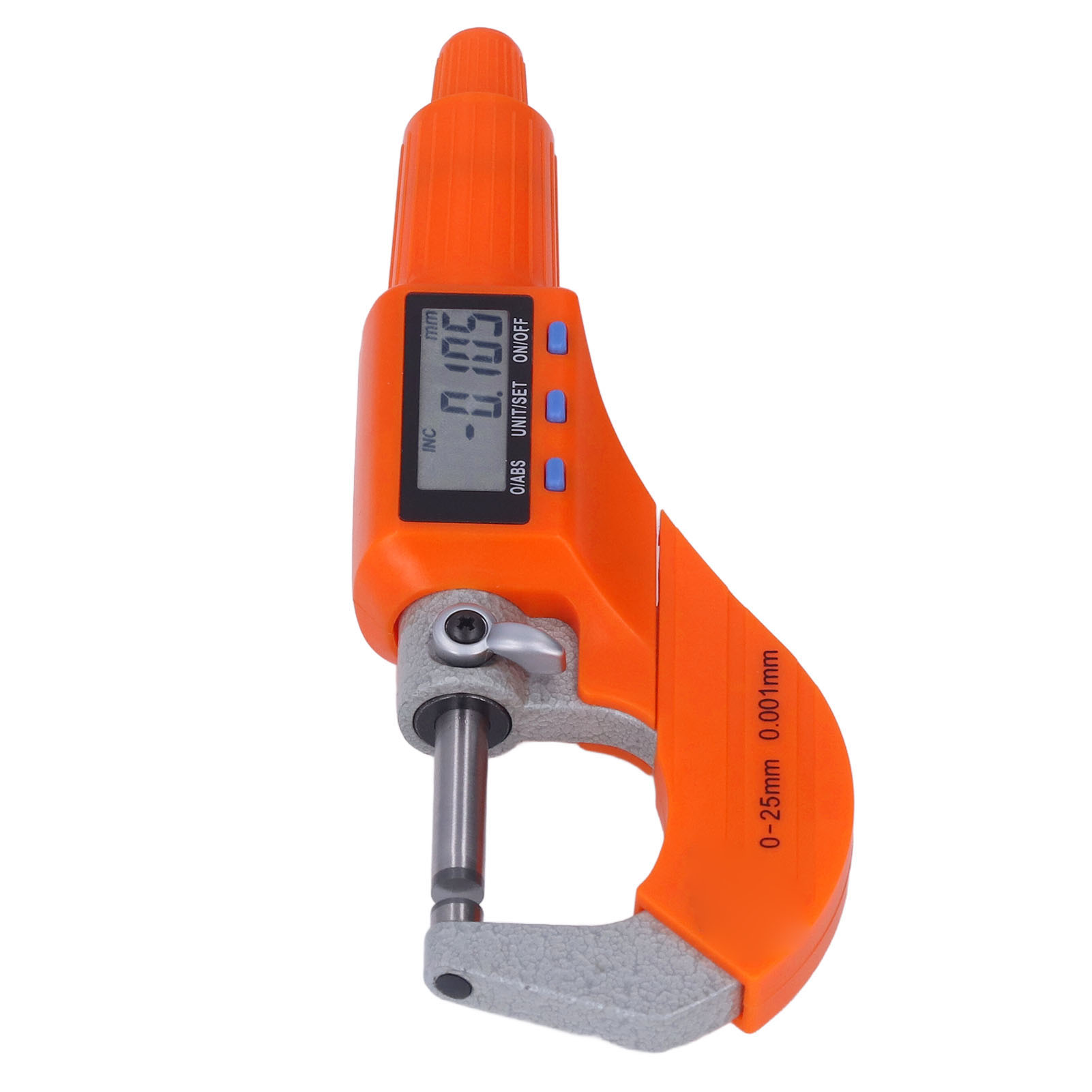 Elektronisches Digitales Mikrometer 0–25 Mm, Dickenmessgerät Mit Schraubgewinde, Auflösung 0,001 Mm, Präzisionsmessgerät