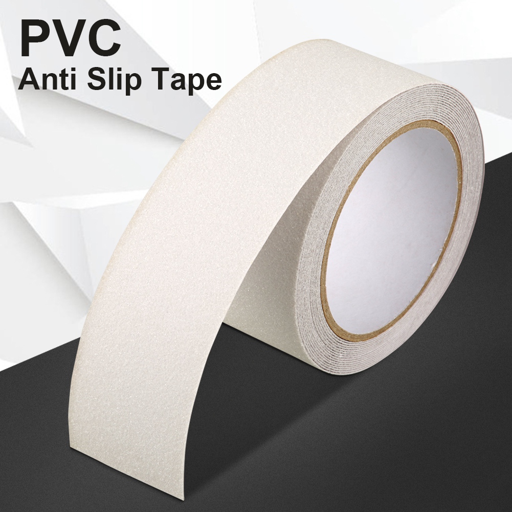 Selbstklebendes Pvc-antirutschband, 5 Cm X 5 M, Abriebfester Klebstoff, Transparentes Bodensicherheitsband, Langlebig, Einfach Zu Montieren