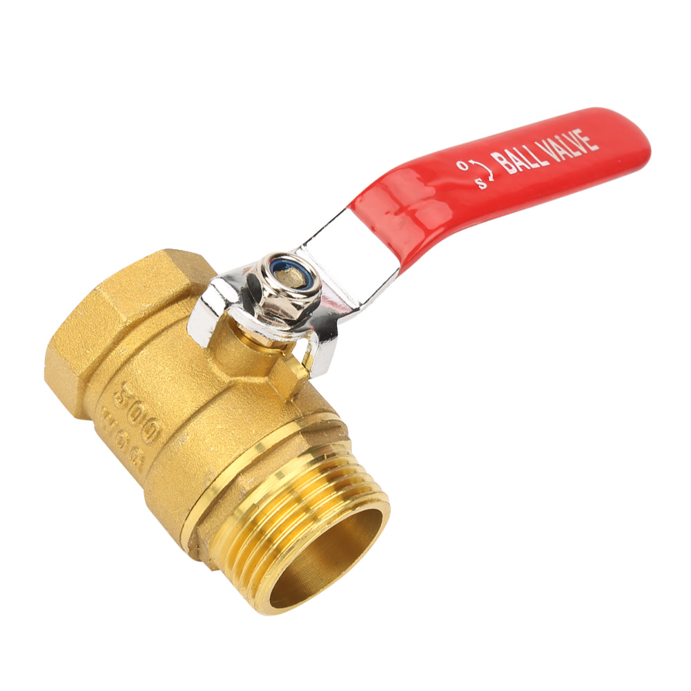 Kugelhahn Aus Messing, Hebelgriff, 1" Bsp Dn25 Außen-/innengewinde