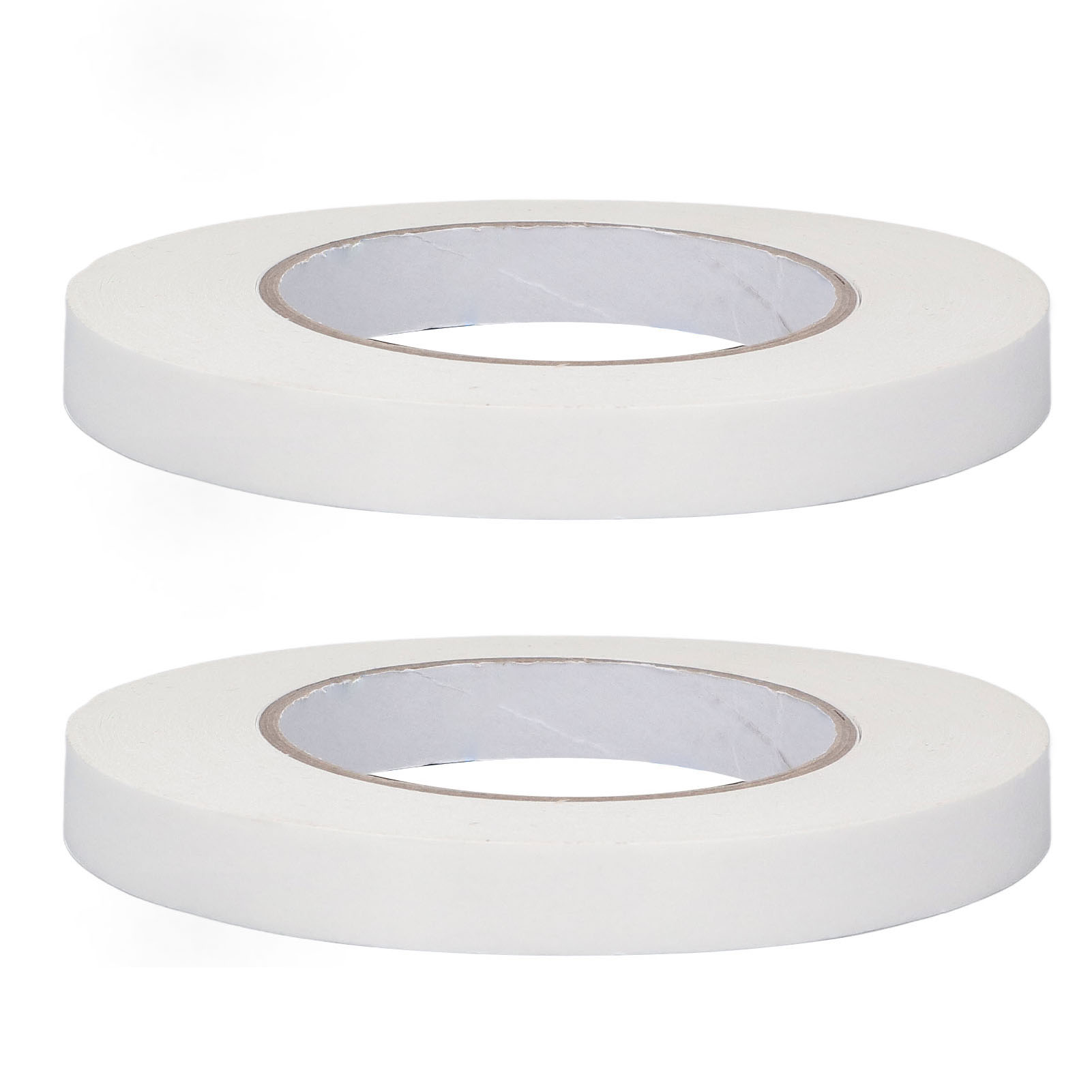 Doppelseitiges Klebeband 15 Mm X 50 M, Wasserfest, Pe, 2er-pack, Starke Klebkraft