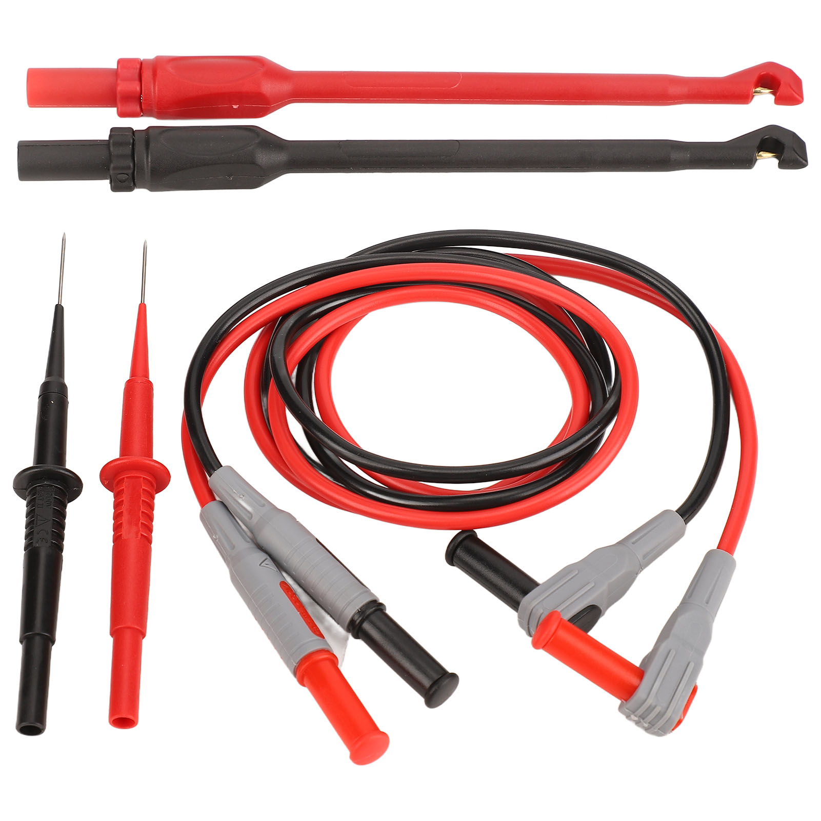 Multimeter-messleitungssatz, Pvc, Pa, Messing, 4-mm-stecker, Präzise Messwerte, Robustes, Tragbares Set