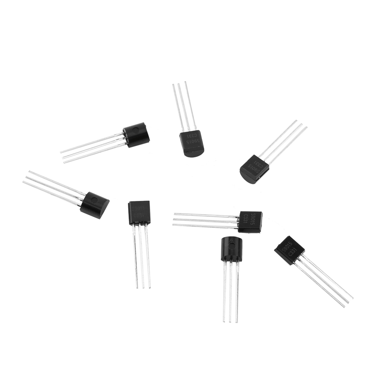600-teiliges Set, 15 Verschiedene Modelle, Gemischte To-92-transistoren, Diverse Aufbewahrungsbox