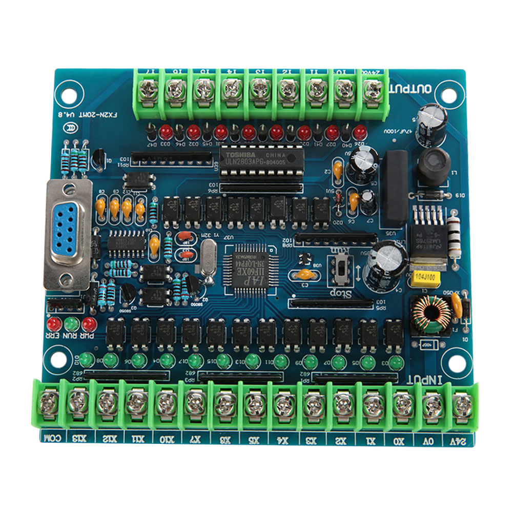Industrielles Programmierbares Steuermodul Fx2n-20mt, 12 Eingänge, 8 Ausgänge, 24 V, 0,5 A