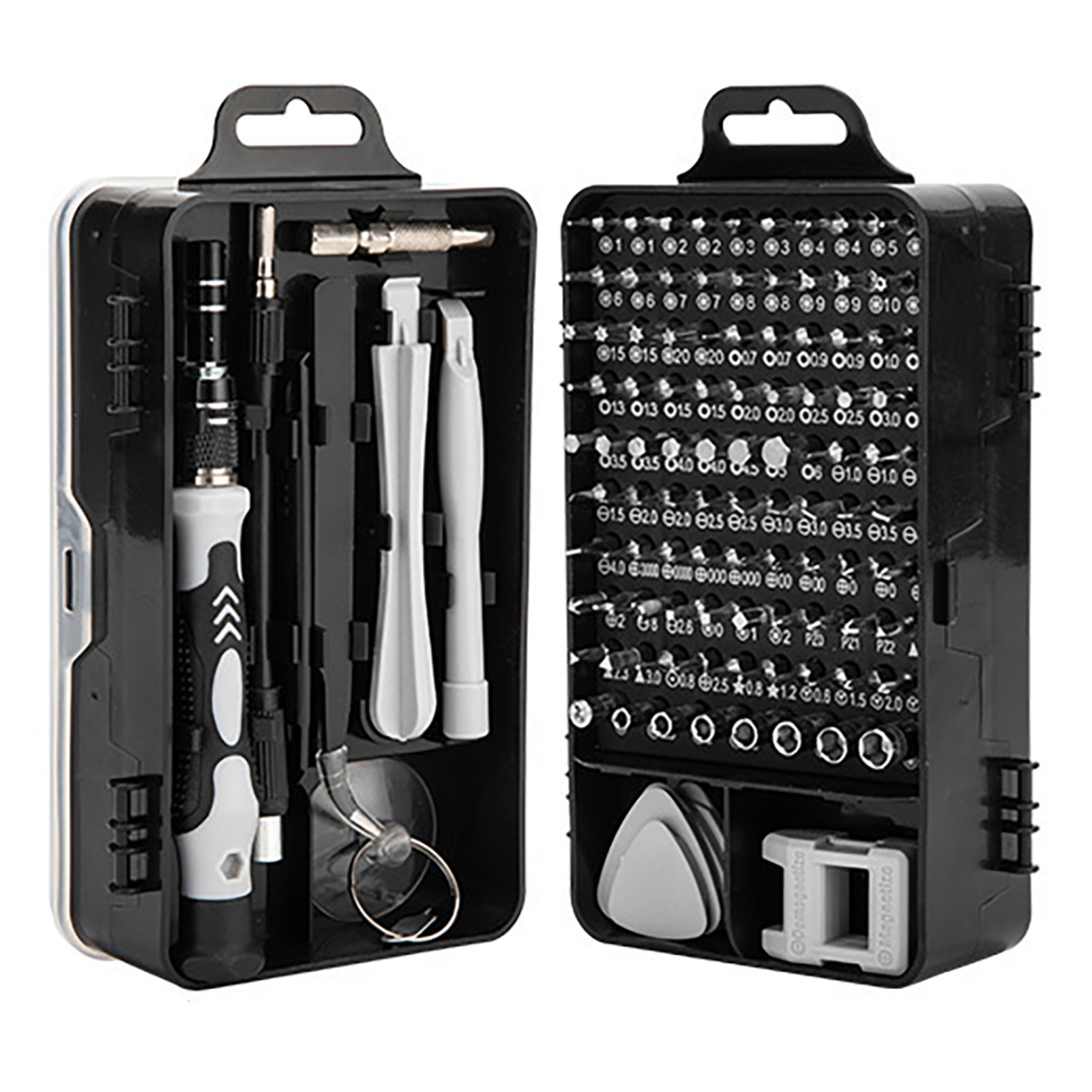 115-teiliges Schraubendreher-set Mit 99 Bits, Chrom-vanadium-stahl, Multifunktionales Elektronikreparaturwerkzeug
