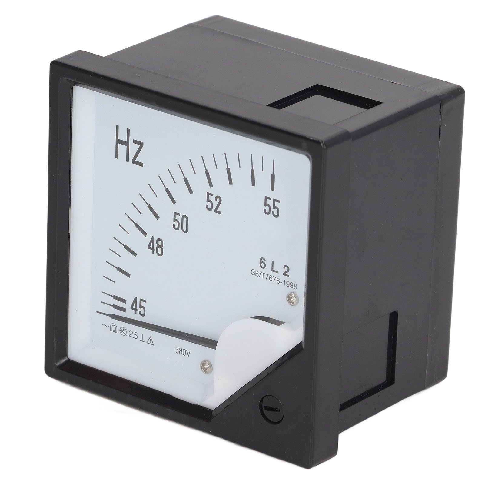 380-v-wechselstrom-zeigerfrequenzmesser, Hohe Genauigkeit, Quadratisches Bedienfeld, Frequenzdetektor 45–55 Hz